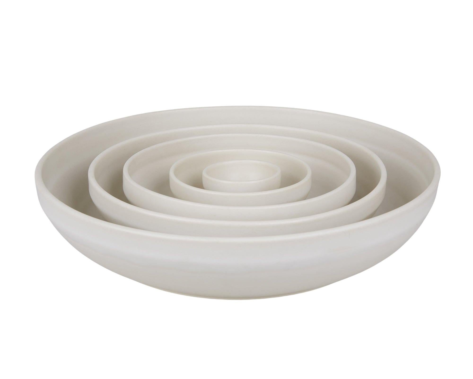 Otto Ceramic Shallow Bowl – Natural – Extra Large