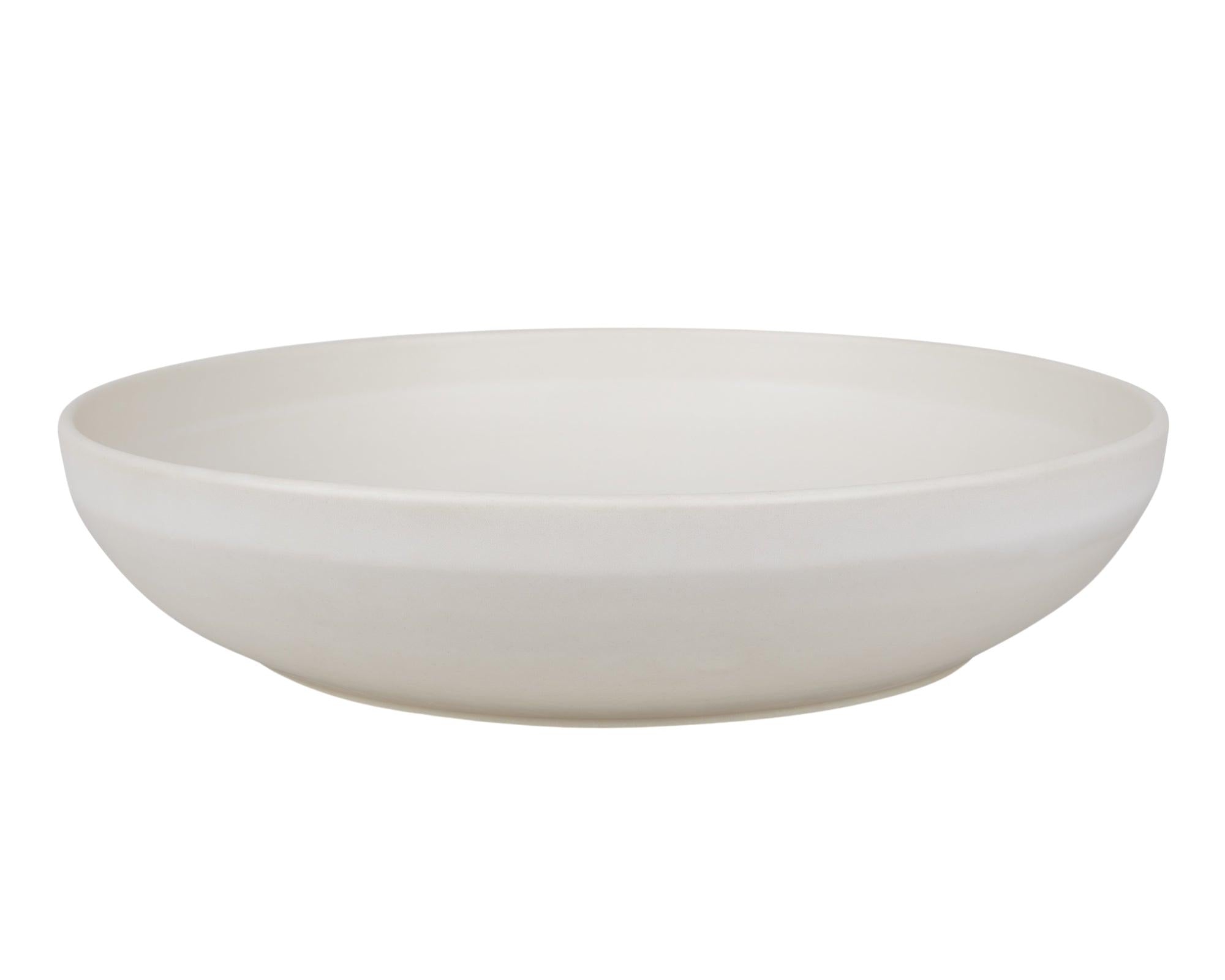 Otto Ceramic Shallow Bowl Set – Natural
