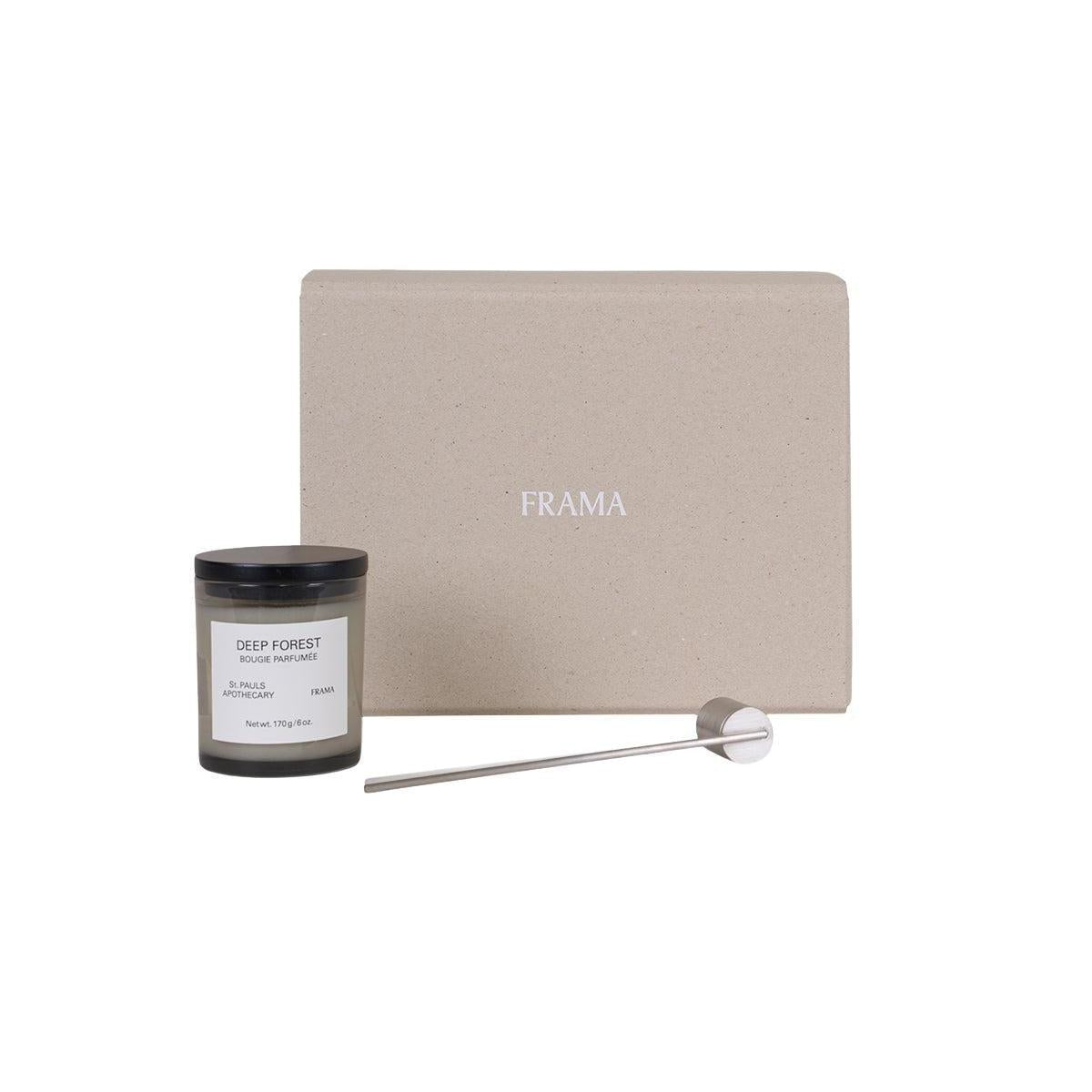 Gift Box: Scented Candle + Snuffer – Deep Forest