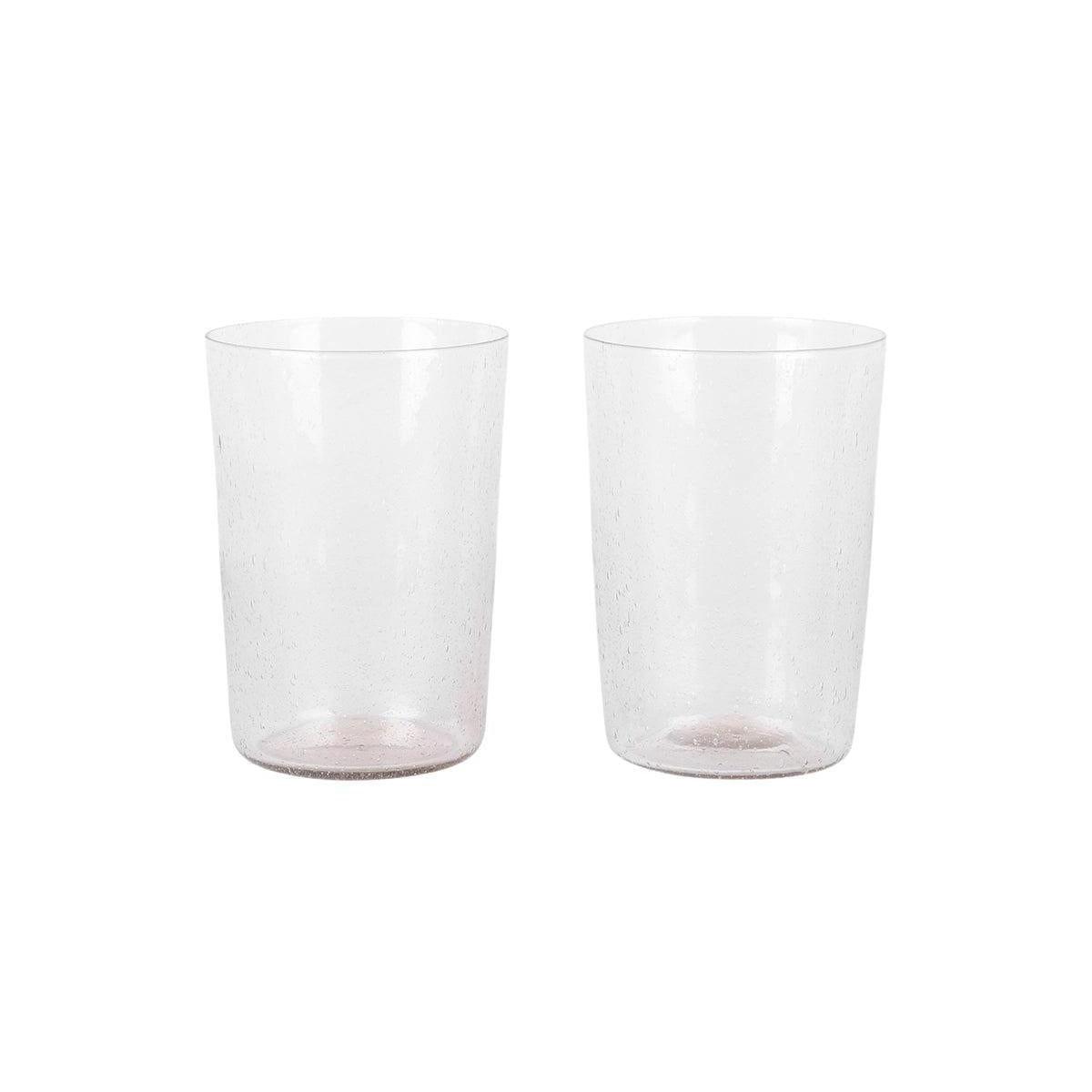 Isle Glass Set of Two – Light Smoke