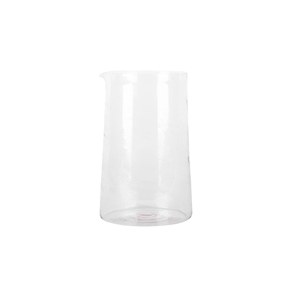 Isle Glass Pitcher – Light Smoke