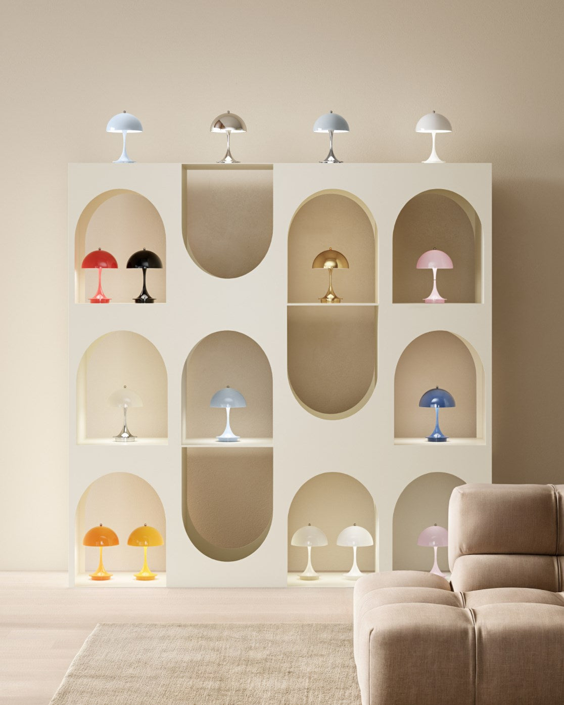 Panthella 160 Portable Light