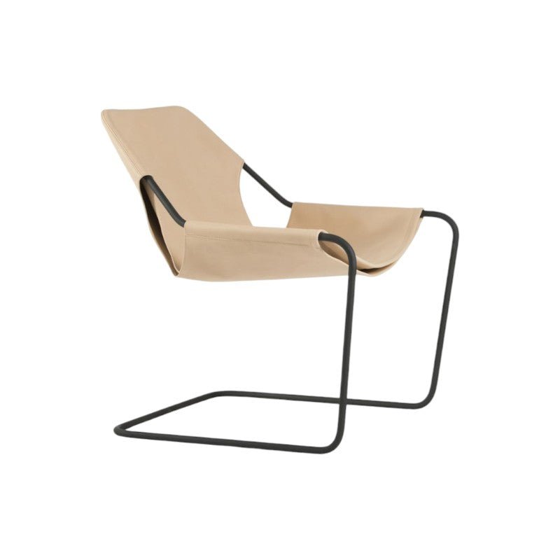 Paulistano Leather Armchair Lounge Sessel by Objekto