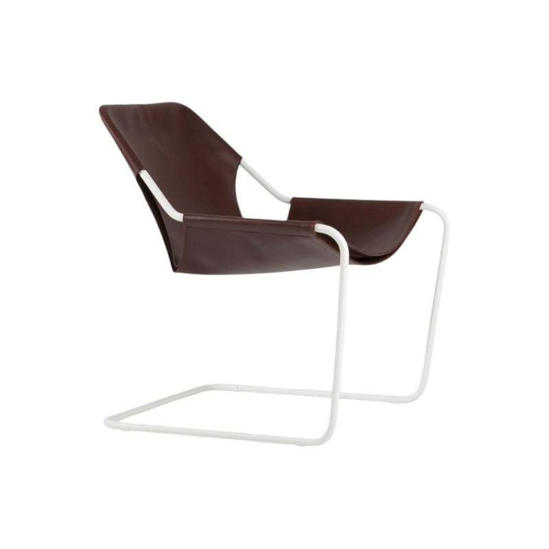 Paulistano Leather Armchair Lounge Sessel by Objekto