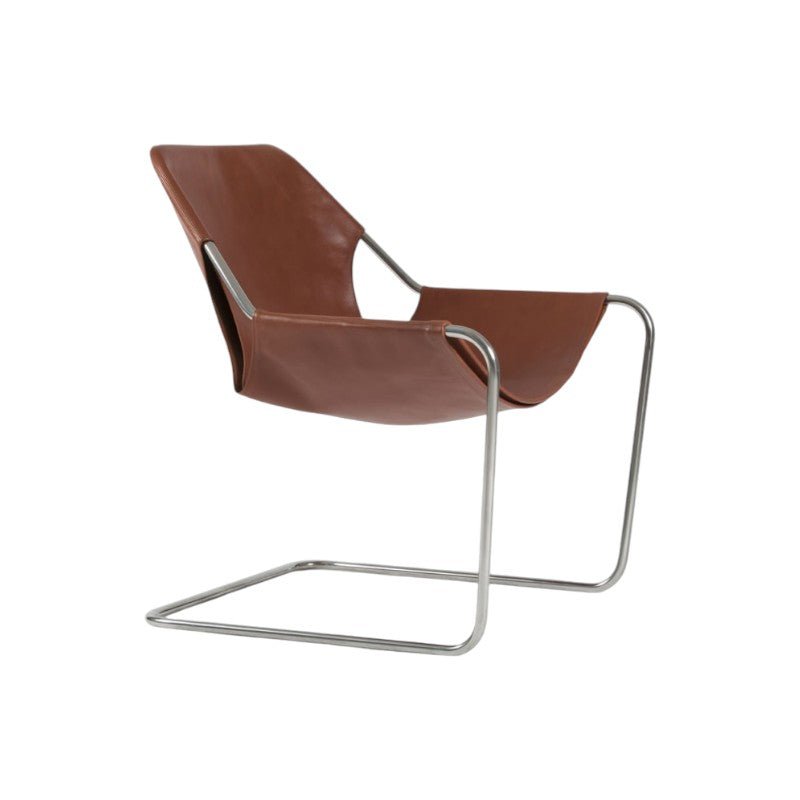 Paulistano Leather Armchair Lounge Sessel by Objekto