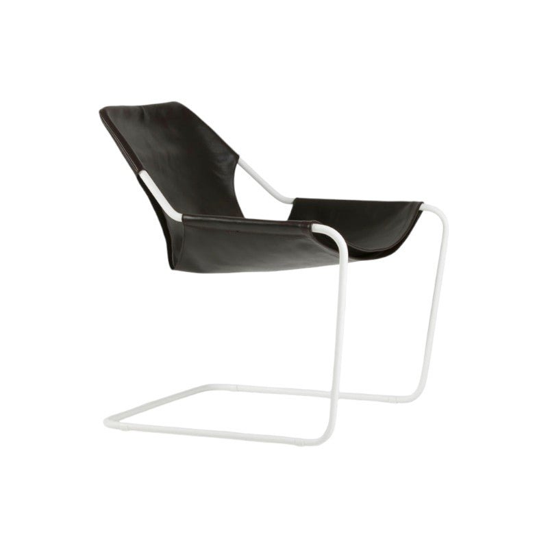 Paulistano Leather Armchair Lounge Sessel by Objekto