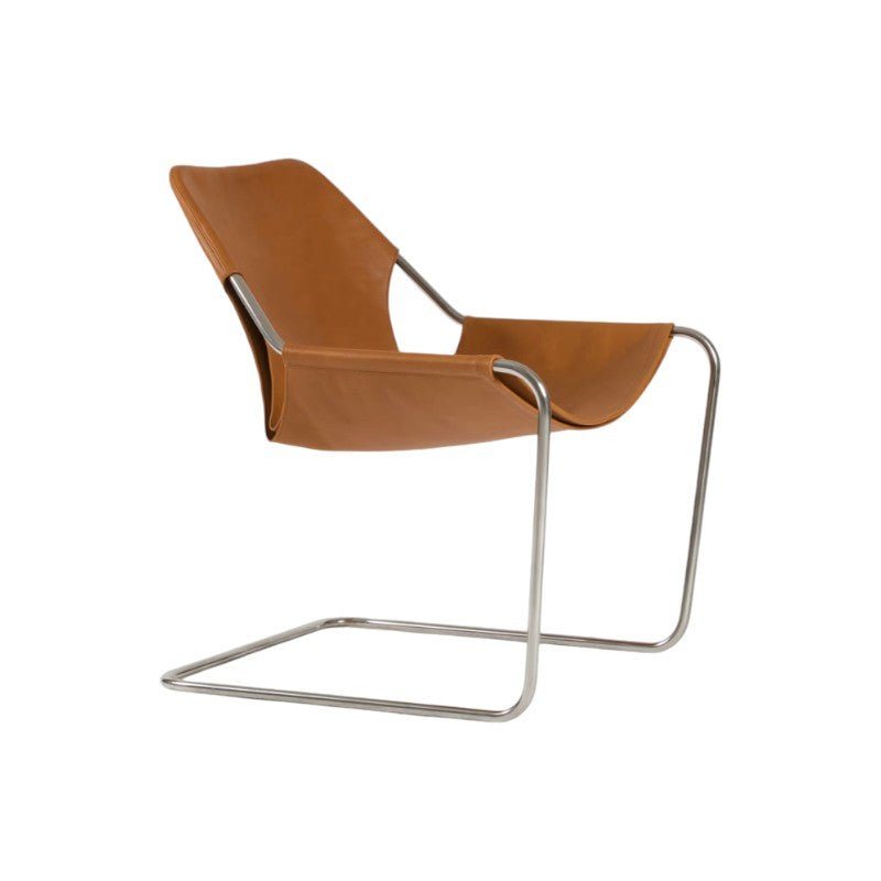 Paulistano Leather Armchair Lounge Sessel by Objekto