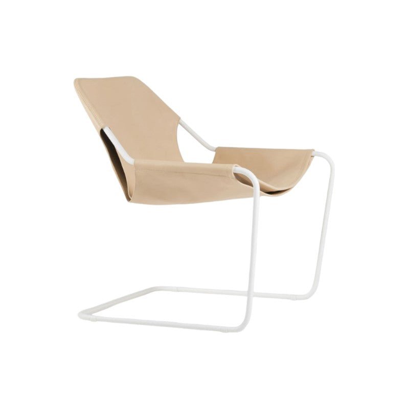 Paulistano Leather Armchair Lounge Sessel by Objekto