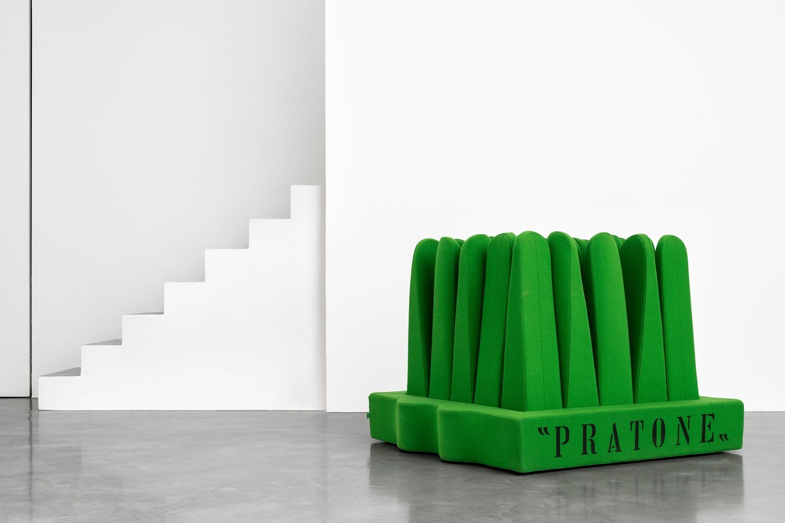 Pratone Forever Sofa Sculpture by Gufram