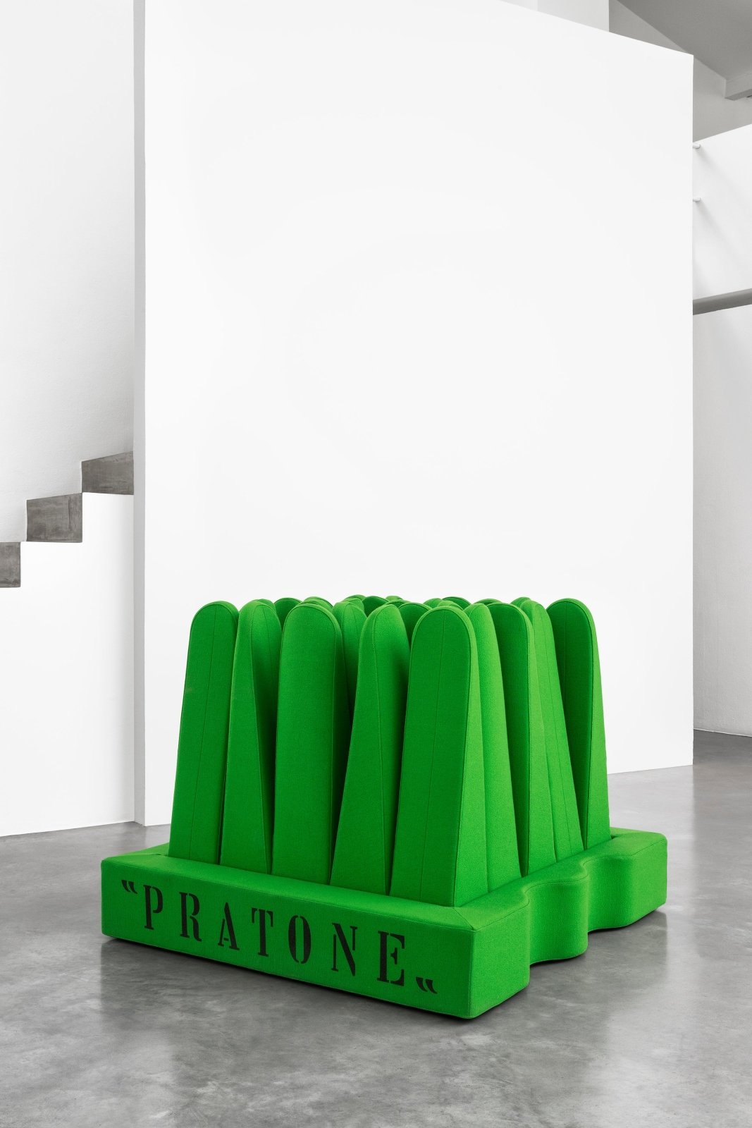 Pratone Forever Sofa Sculpture by Gufram