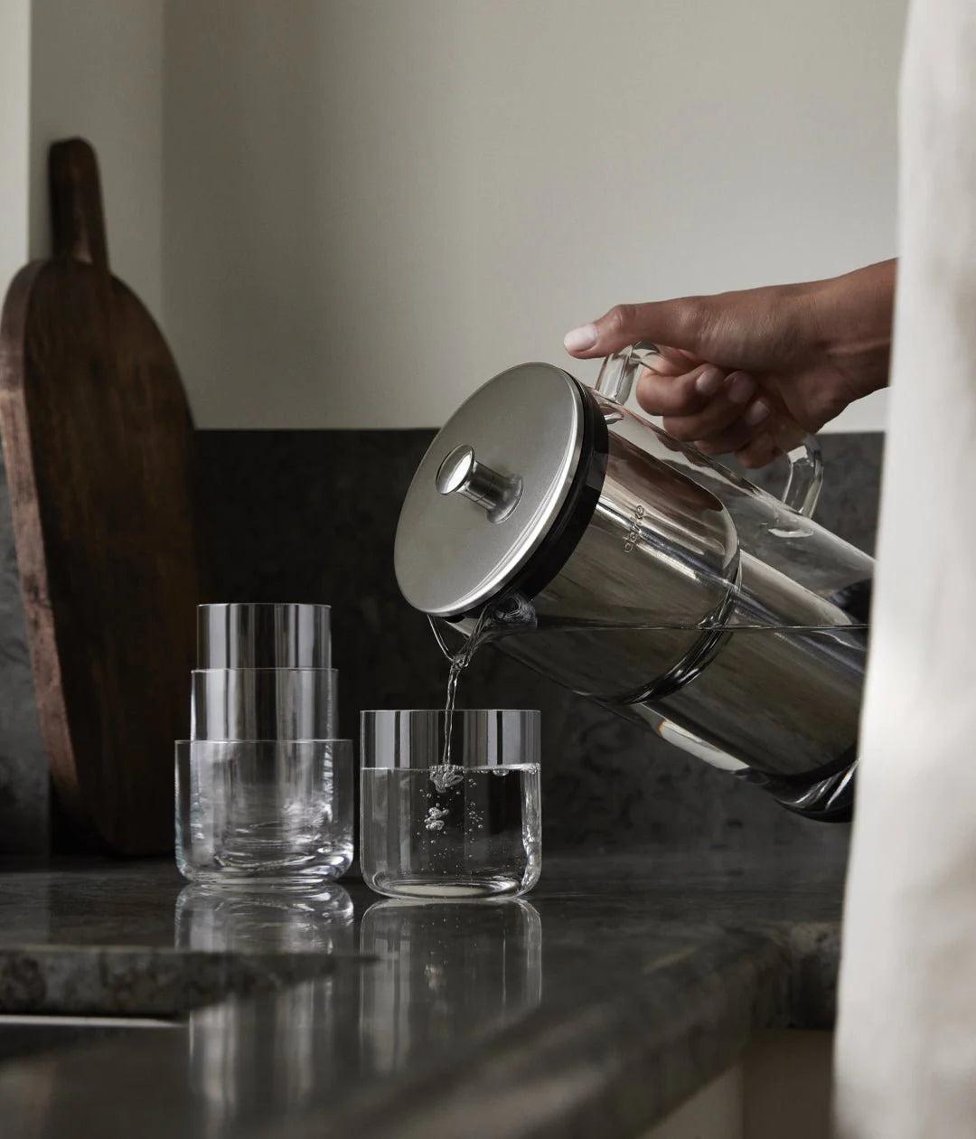 Purifier – Wasserfilter Kanne aus Glas
