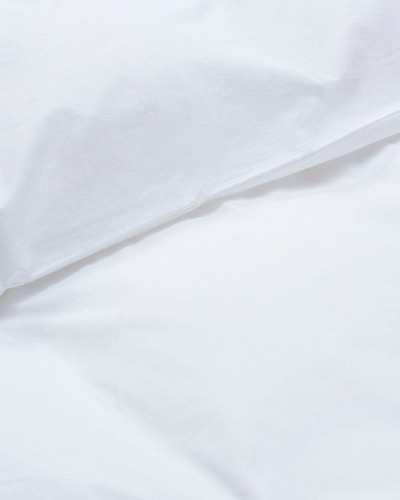 Pure duvet cover - White Poplin Bedwear by Magniberg