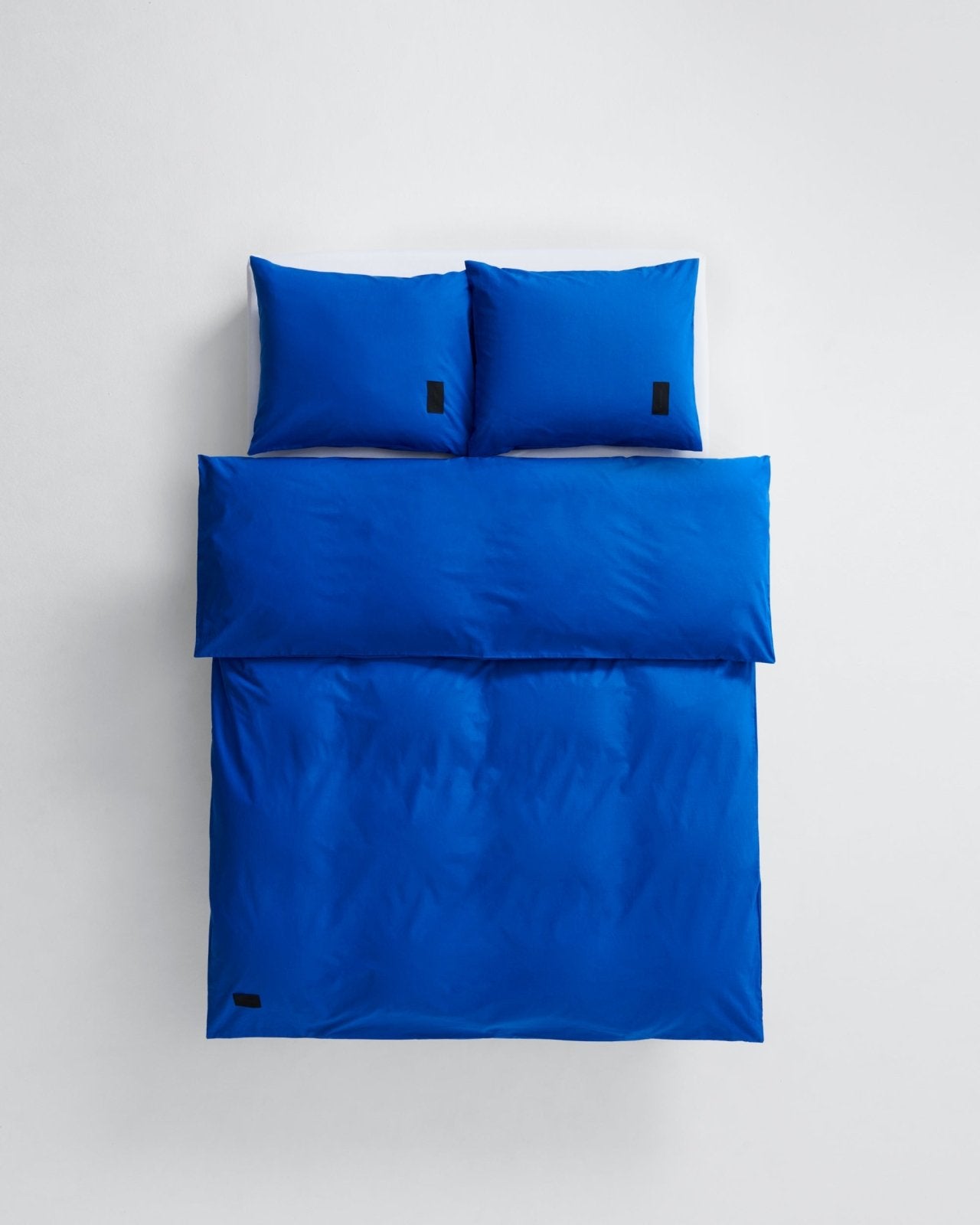 Pure pillow case - Italian blue Poplin Bedwear by Magniberg