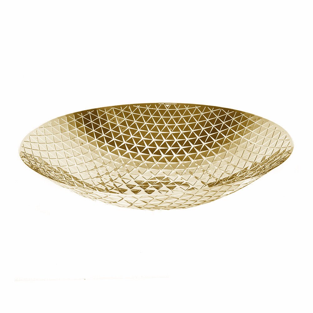 Push M - Bowl Brass Tray by Fundamental Berlin