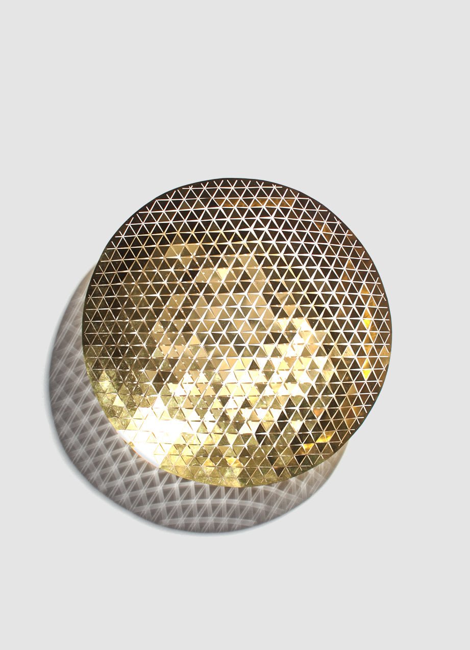 Push M - Bowl Brass