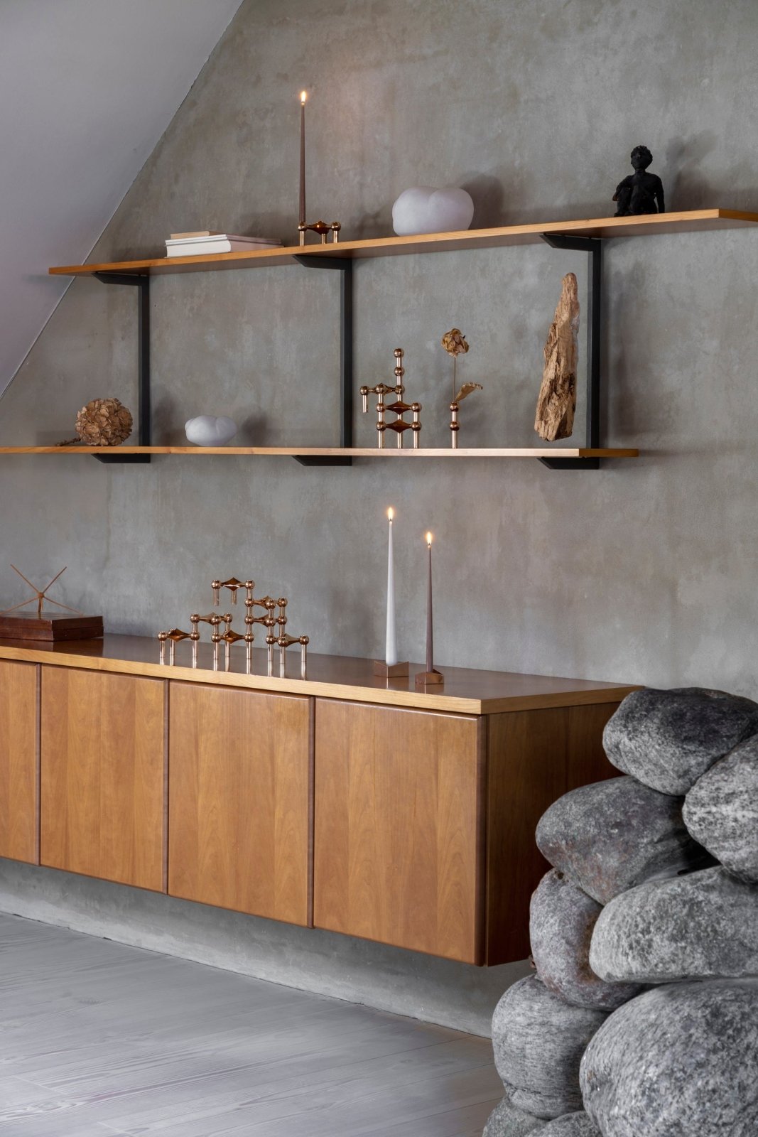 STOFF Nagel Reflect Kerzenhalter