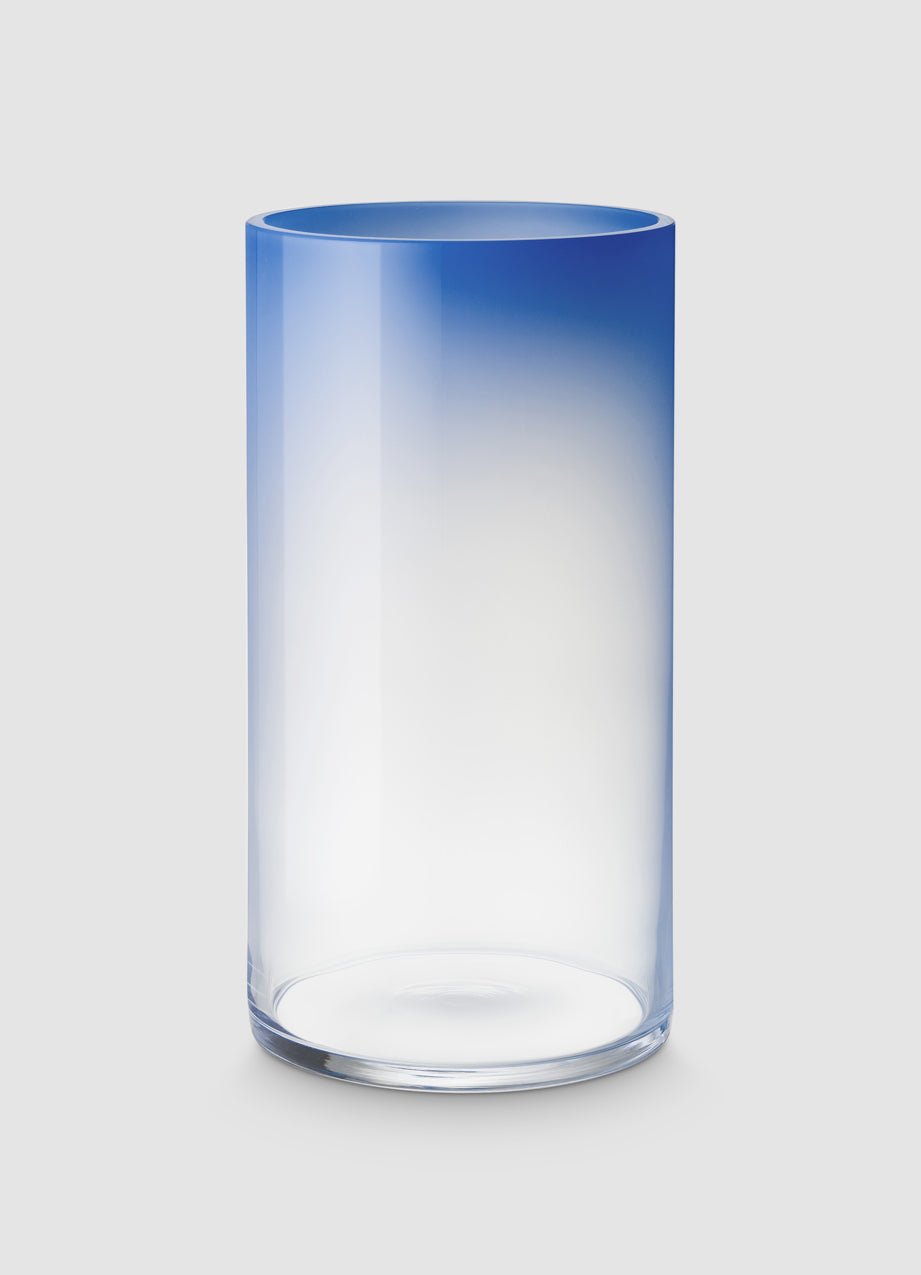 Rise - Floor Vase Cobalt Vase by Fundamental Berlin