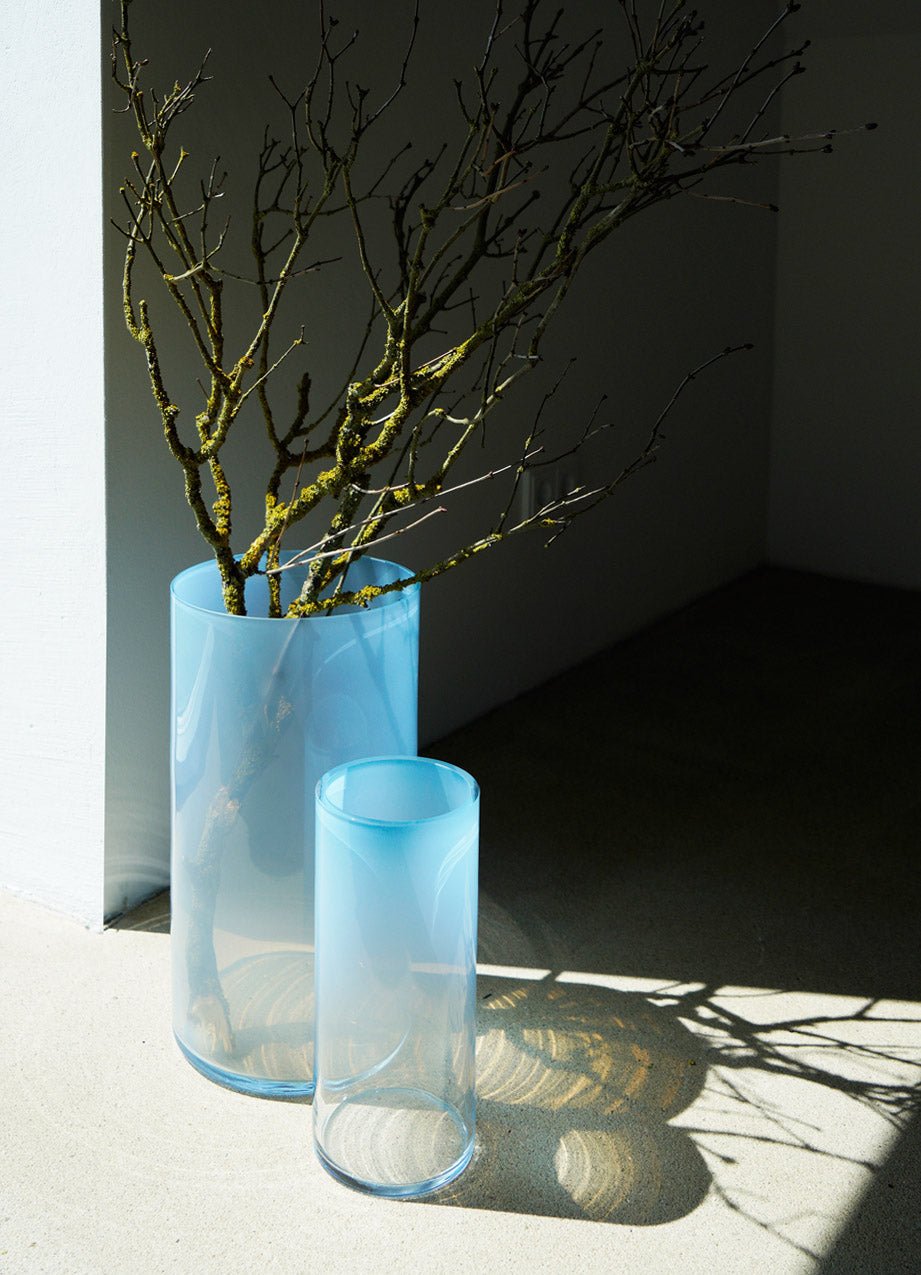 Rise - Floor Vase Sky Vase by Fundamental Berlin