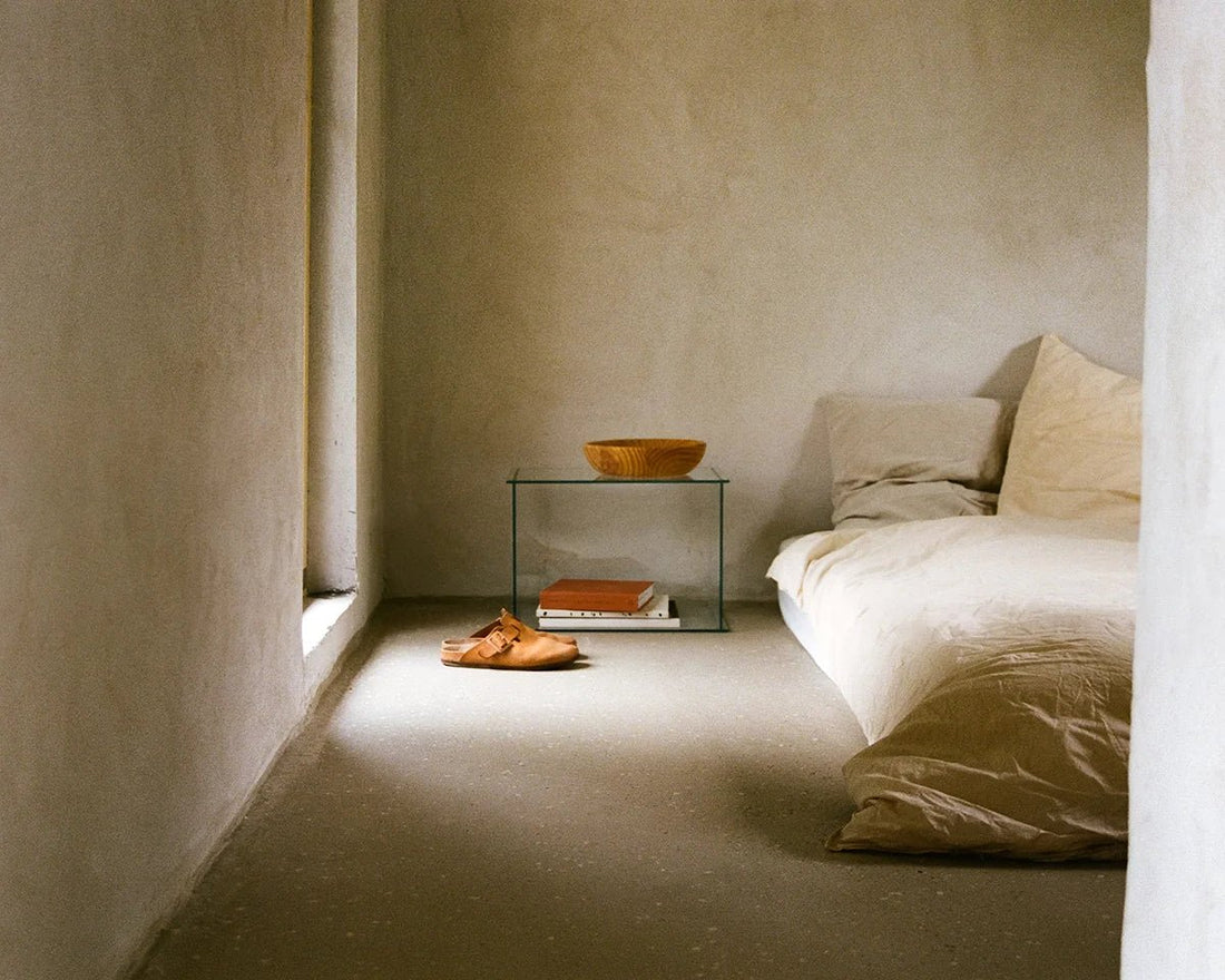 Rivet Box Table - Glass - Coffee & Side Tables - Frama