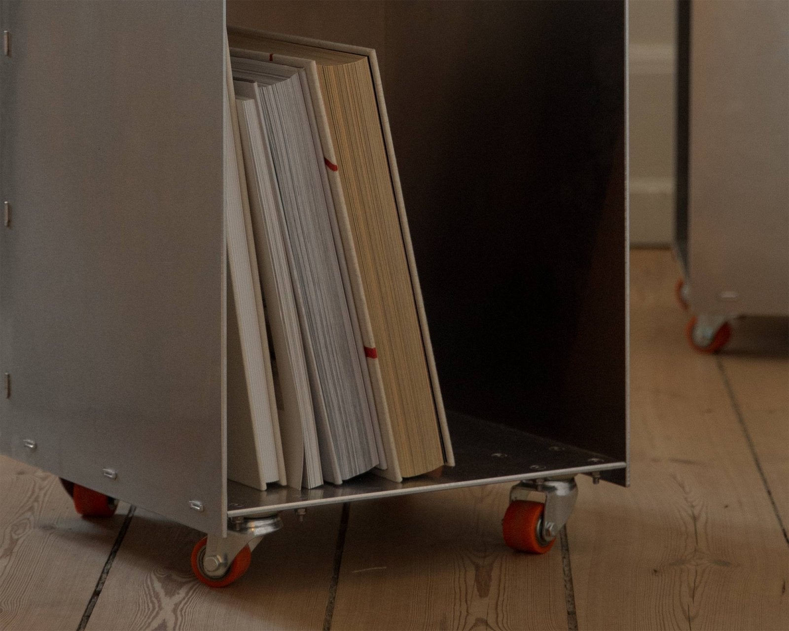 Rivet Cart - Aluminum Storage by Frama