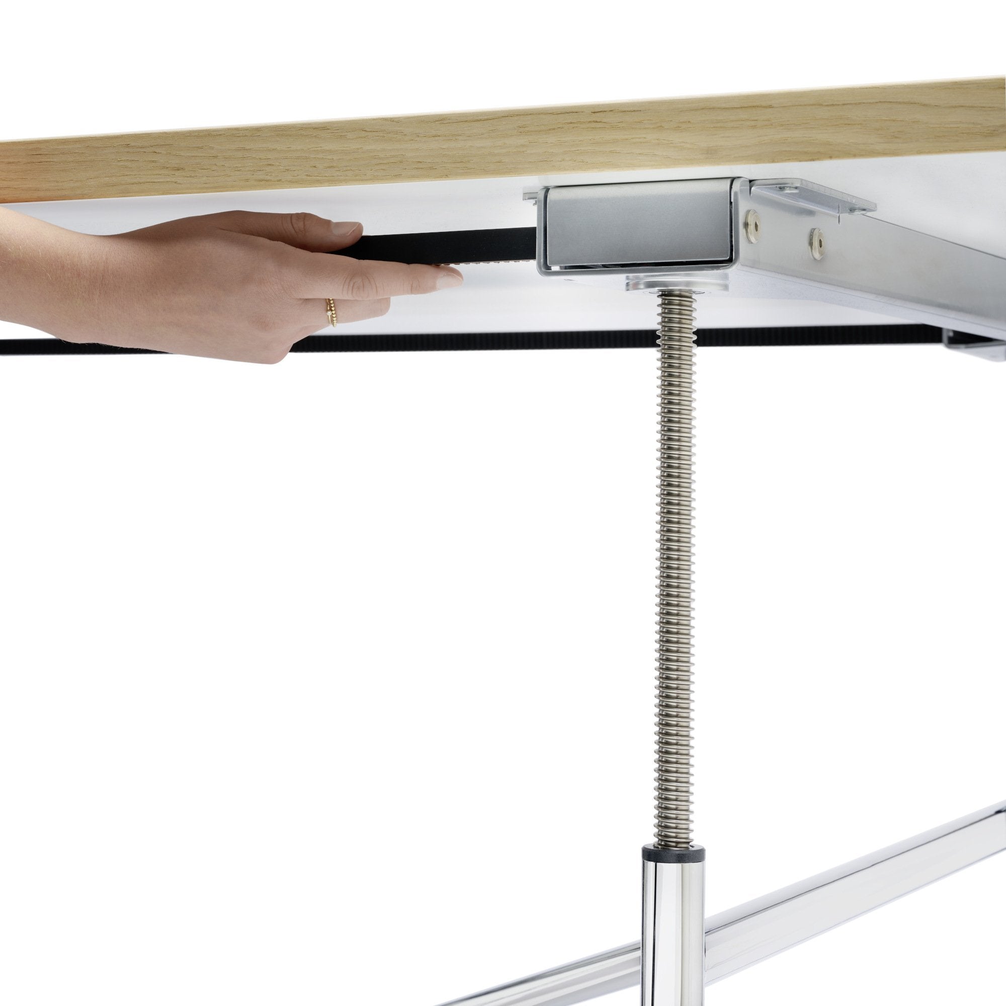 Eiermann 1 Tisch M – Mechanisch höhenverstellbar