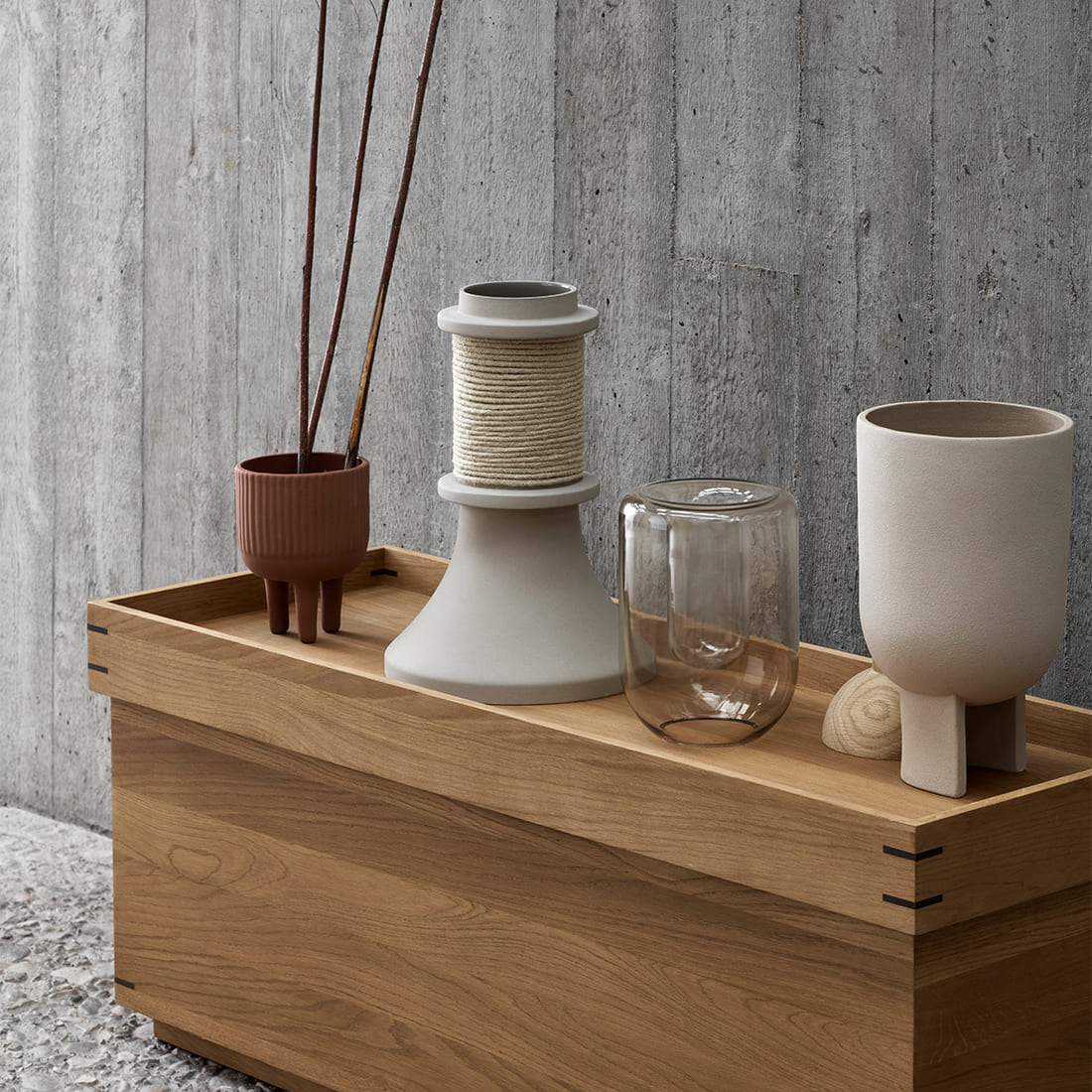 Rope Vase Accessories by Kristina Dam Studio