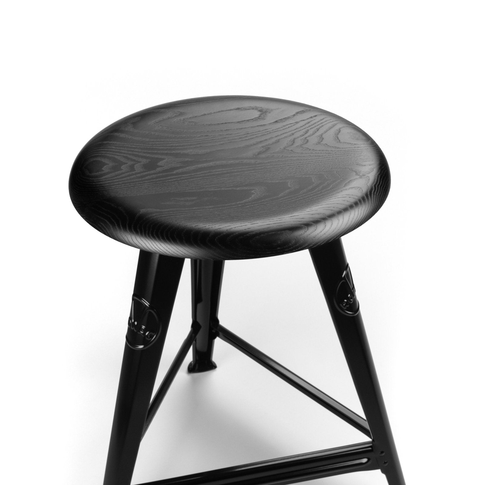 Schemel Stool, Model I, 50cm Hocker von Rowac