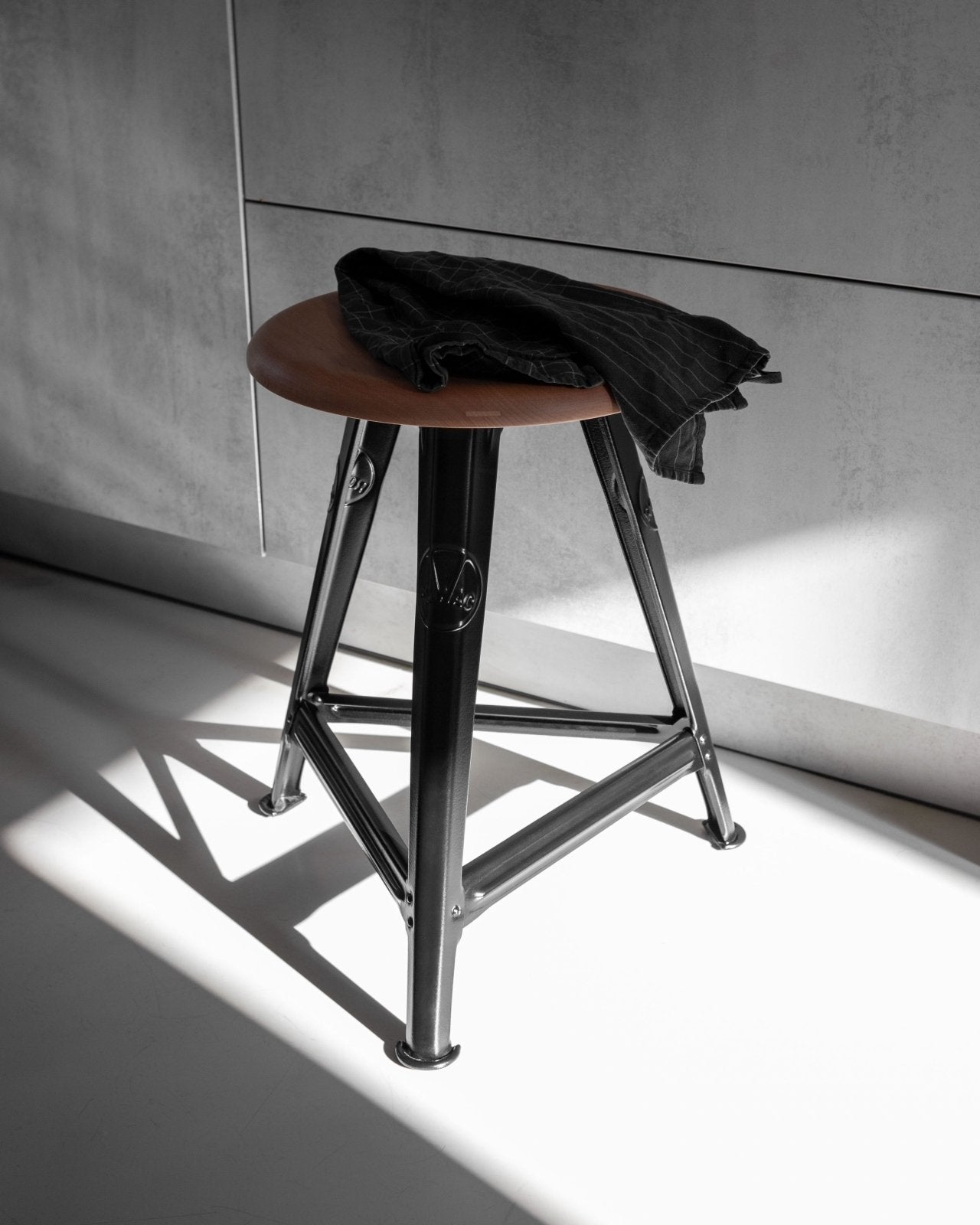 Schemel Stool, Model I, 50cm Hocker von Rowac