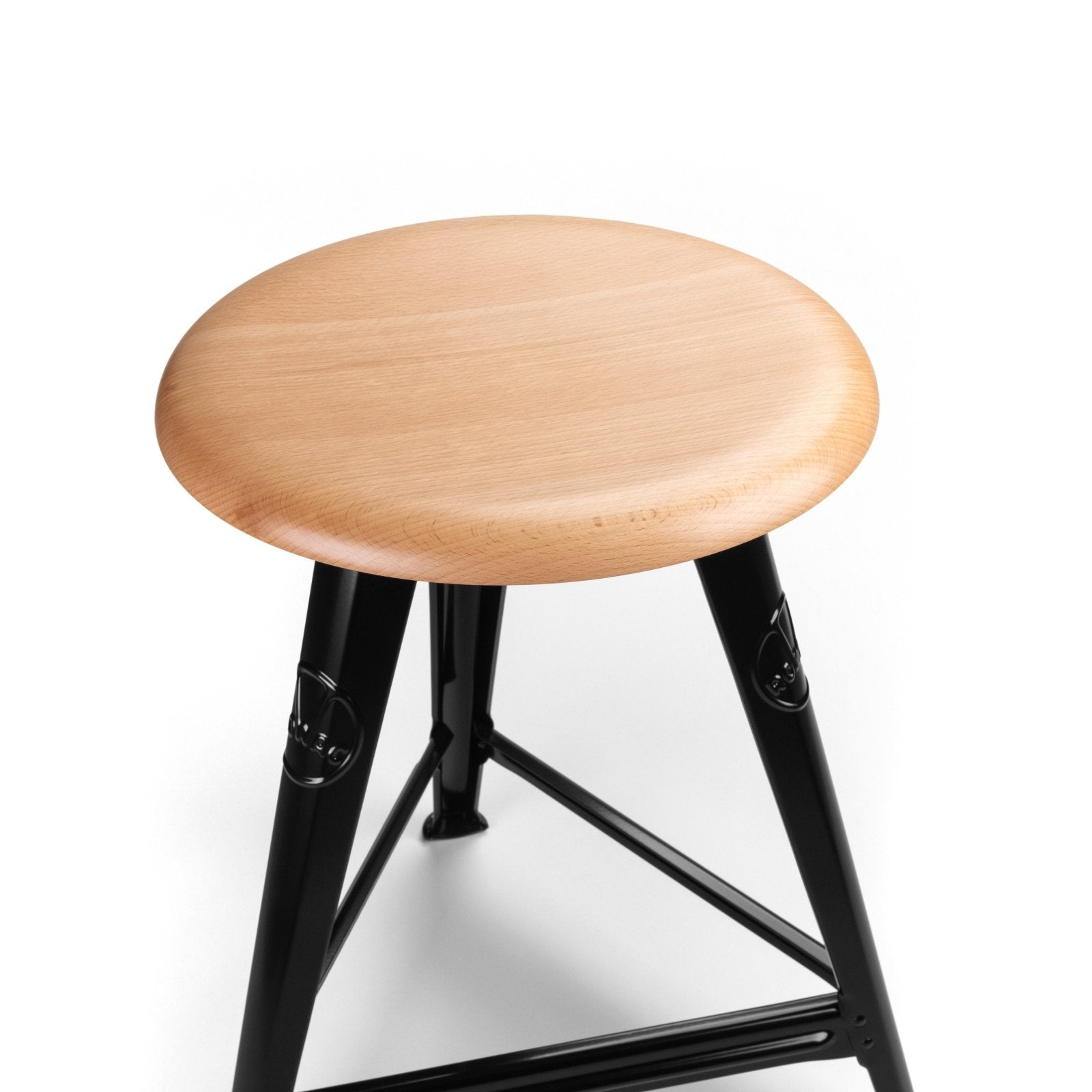 Schemel Stool, Model I, 50cm Hocker von Rowac