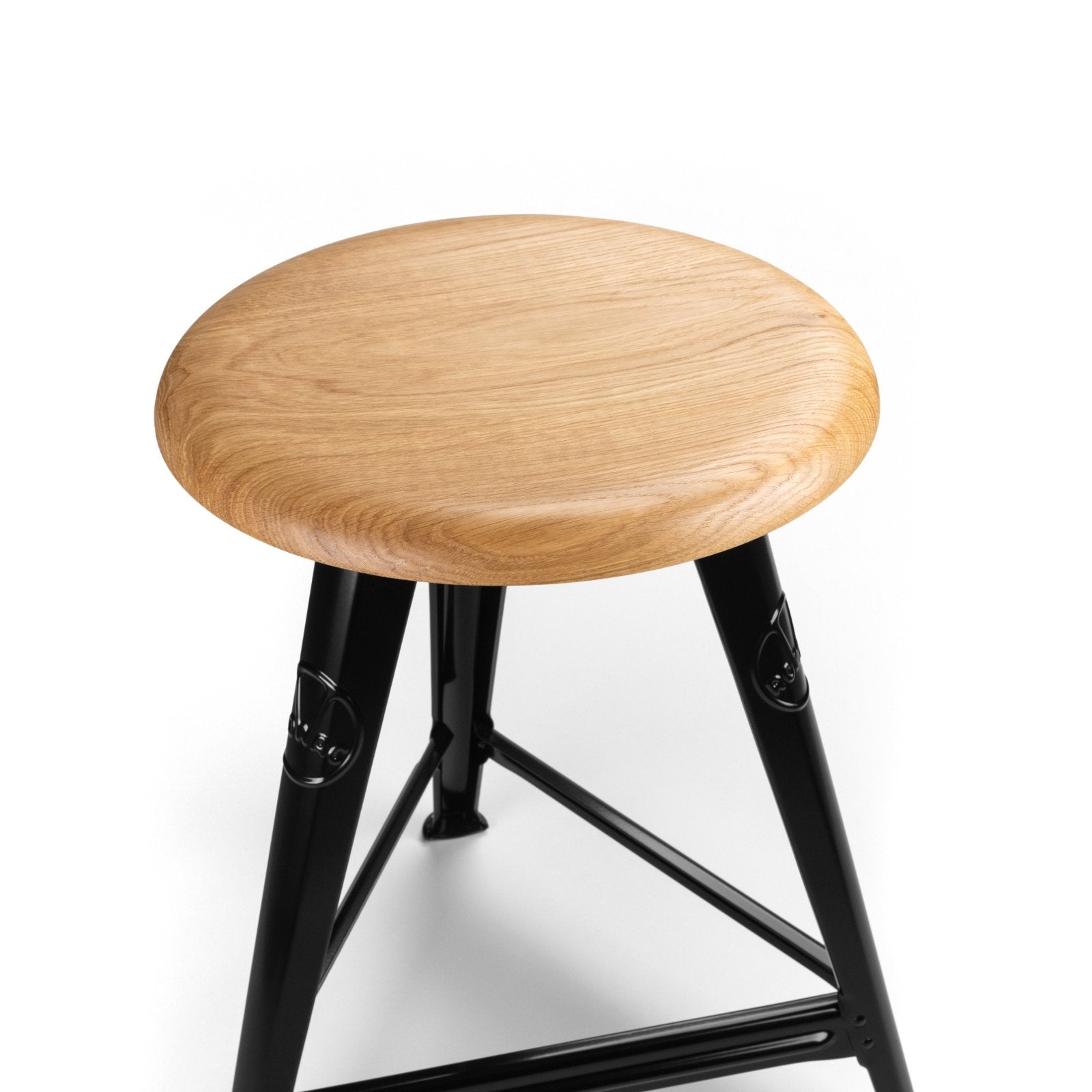 Schemel Stool, Model I, 50cm Hocker von Rowac