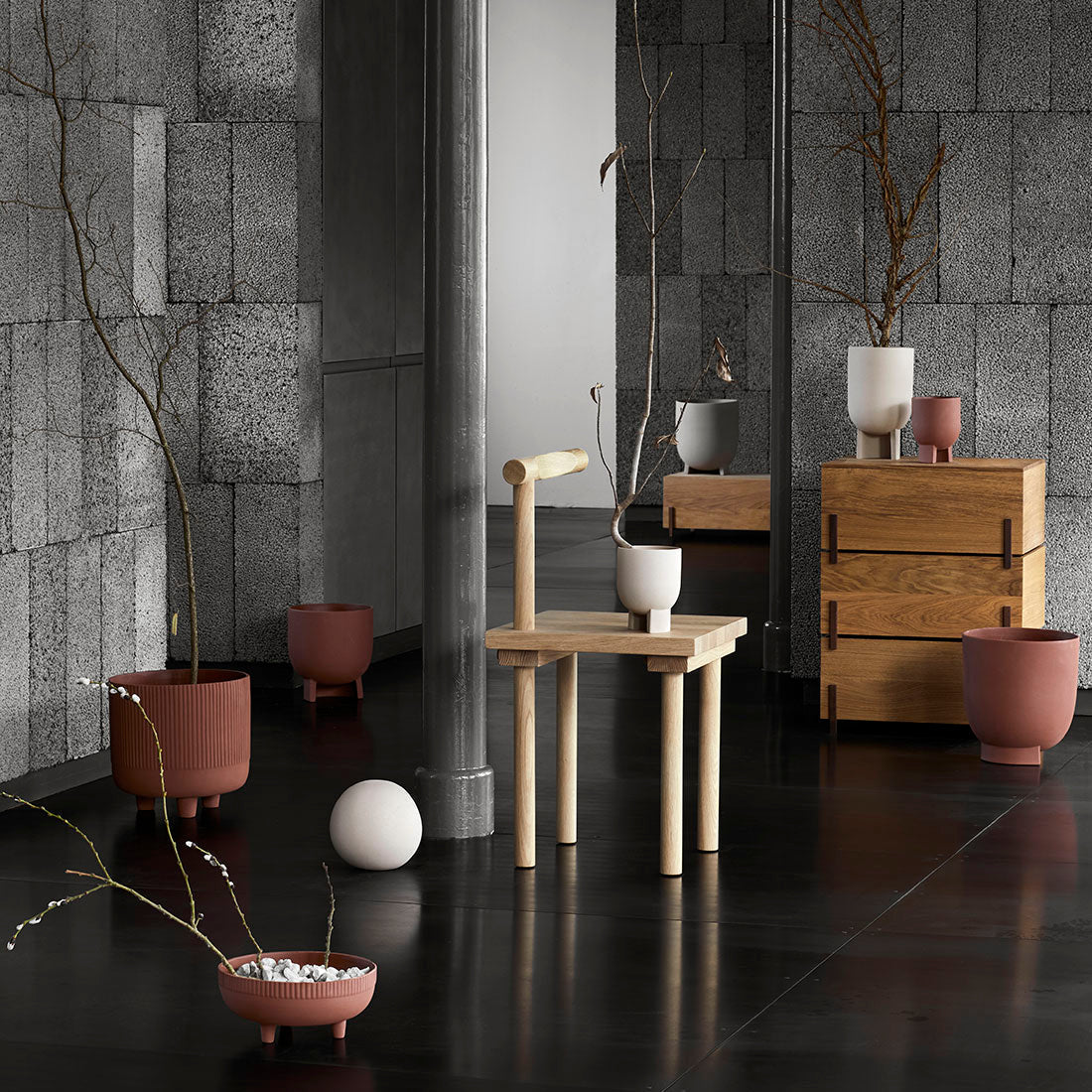 Serene Flowerpot – S Accessories by Kristina Dam Studio