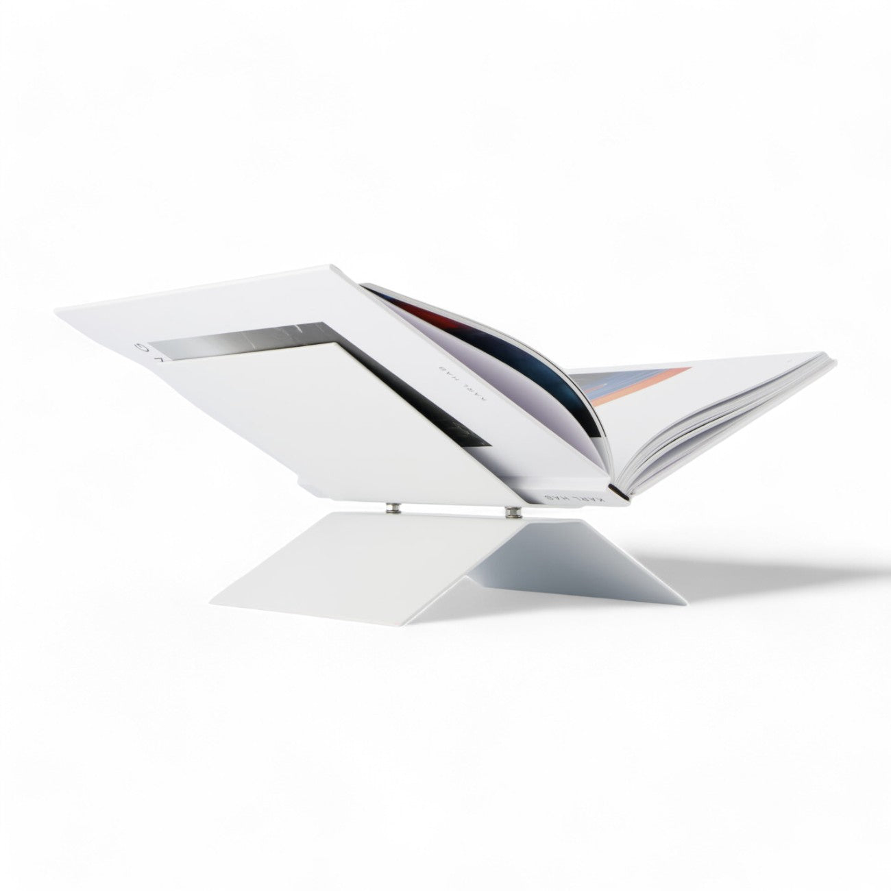 Atlas Bookstand - White