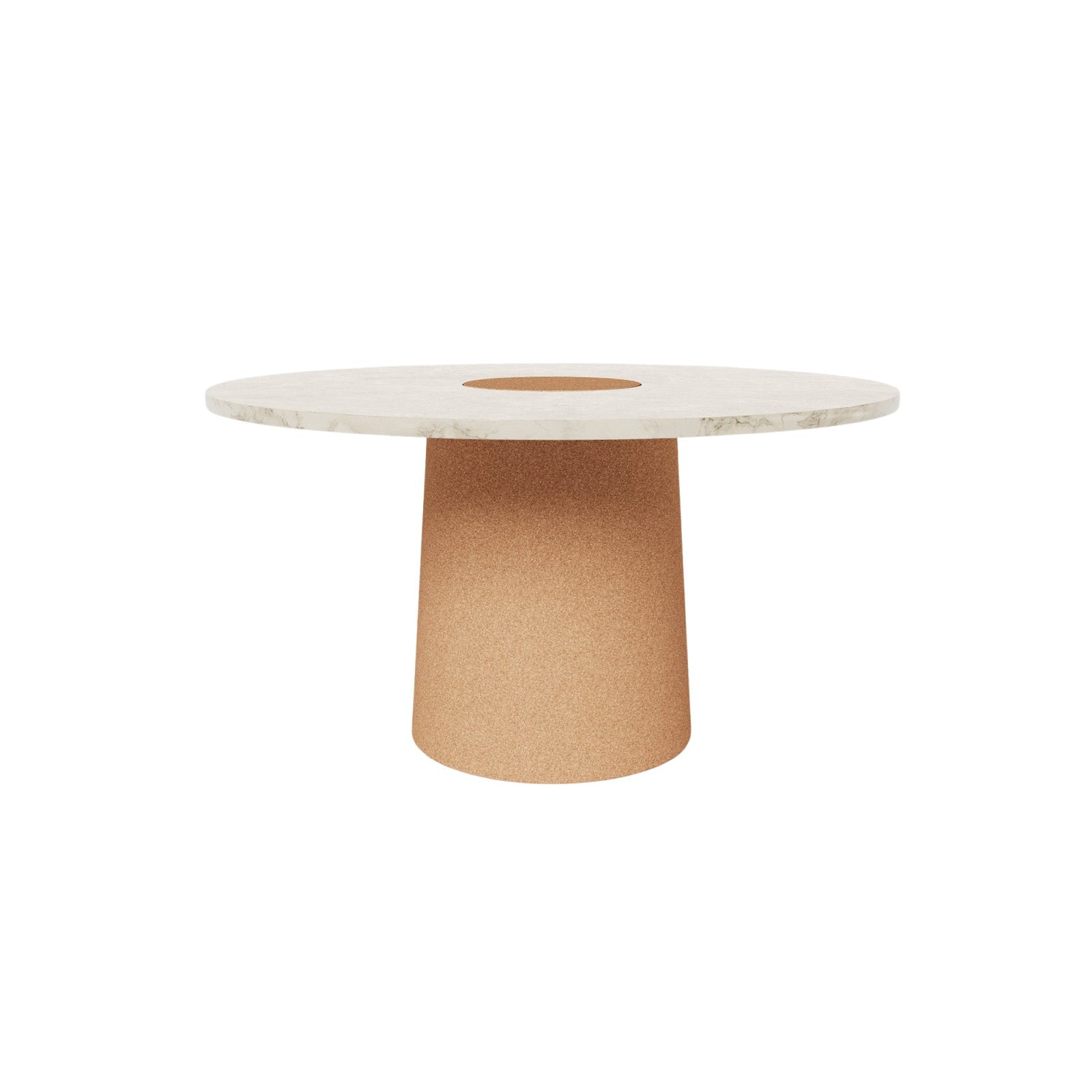 Sintra Dining Table - White Marble / Cork Dining Tables by Frama