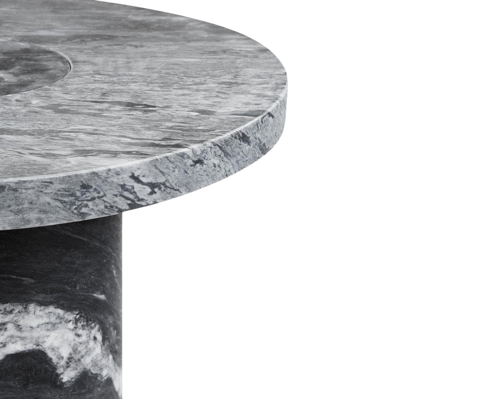 Sintra Table - Marble Edition - Black - Large Coffee & Side Tables by Frama