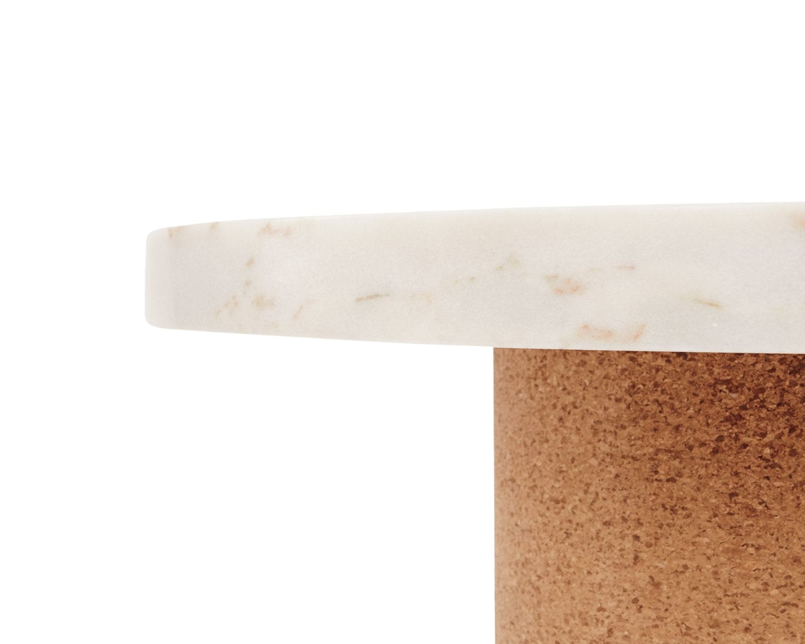 Sintra Table - White Marble / Cork - Large Coffee & Side Tables by Frama