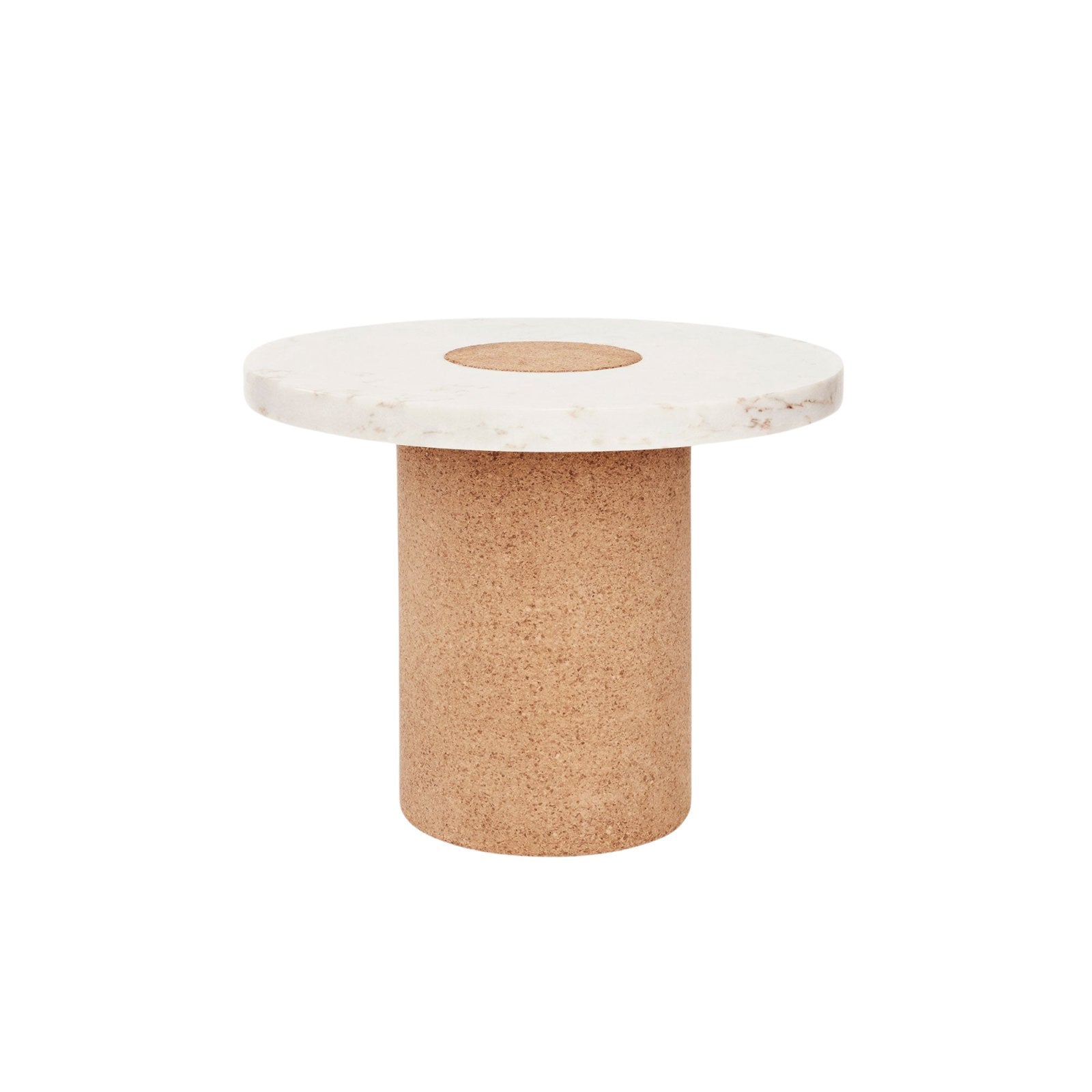 Sintra Table - White Marble / Cork - Large Coffee & Side Tables by Frama