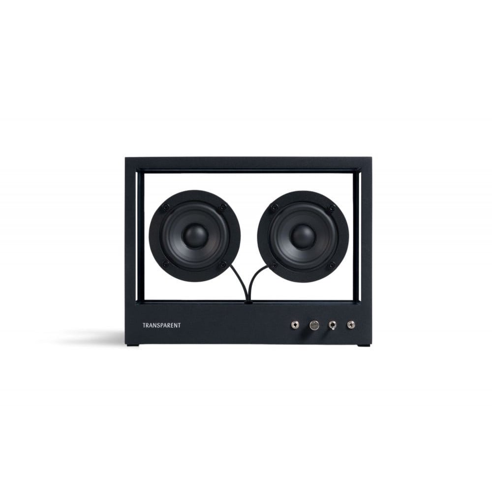 Transparent Speaker Klein - Schwarz