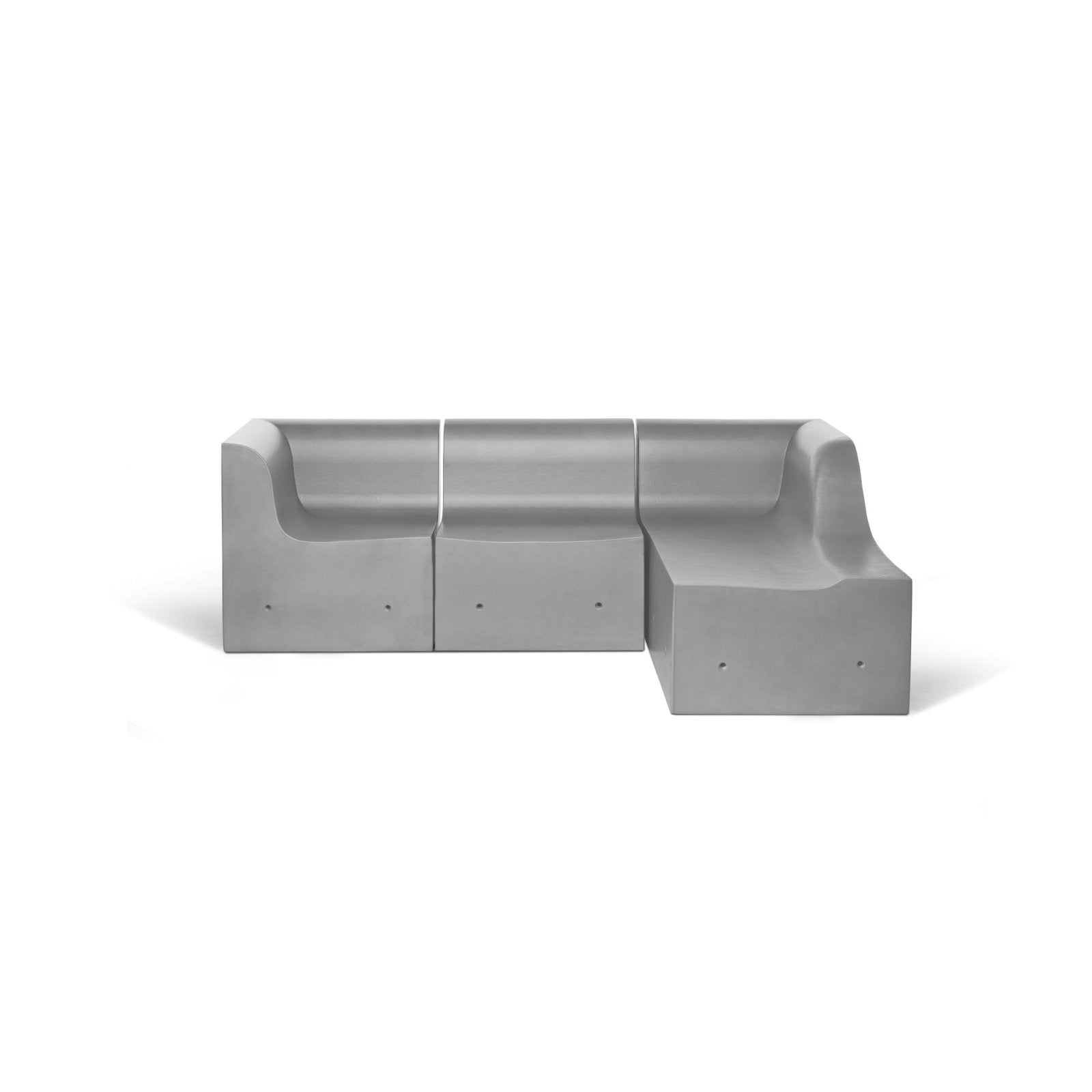 Softcrete Sofa - Angular Module Sofas & pouffes by Gufram