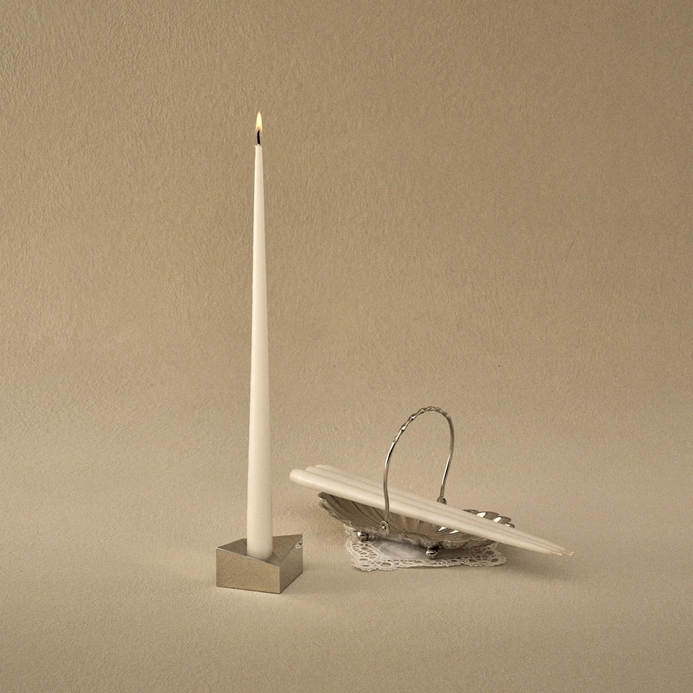 Large Taper Candles by Ester & Erik, 4-Pack – STOFF Nagel – view 2