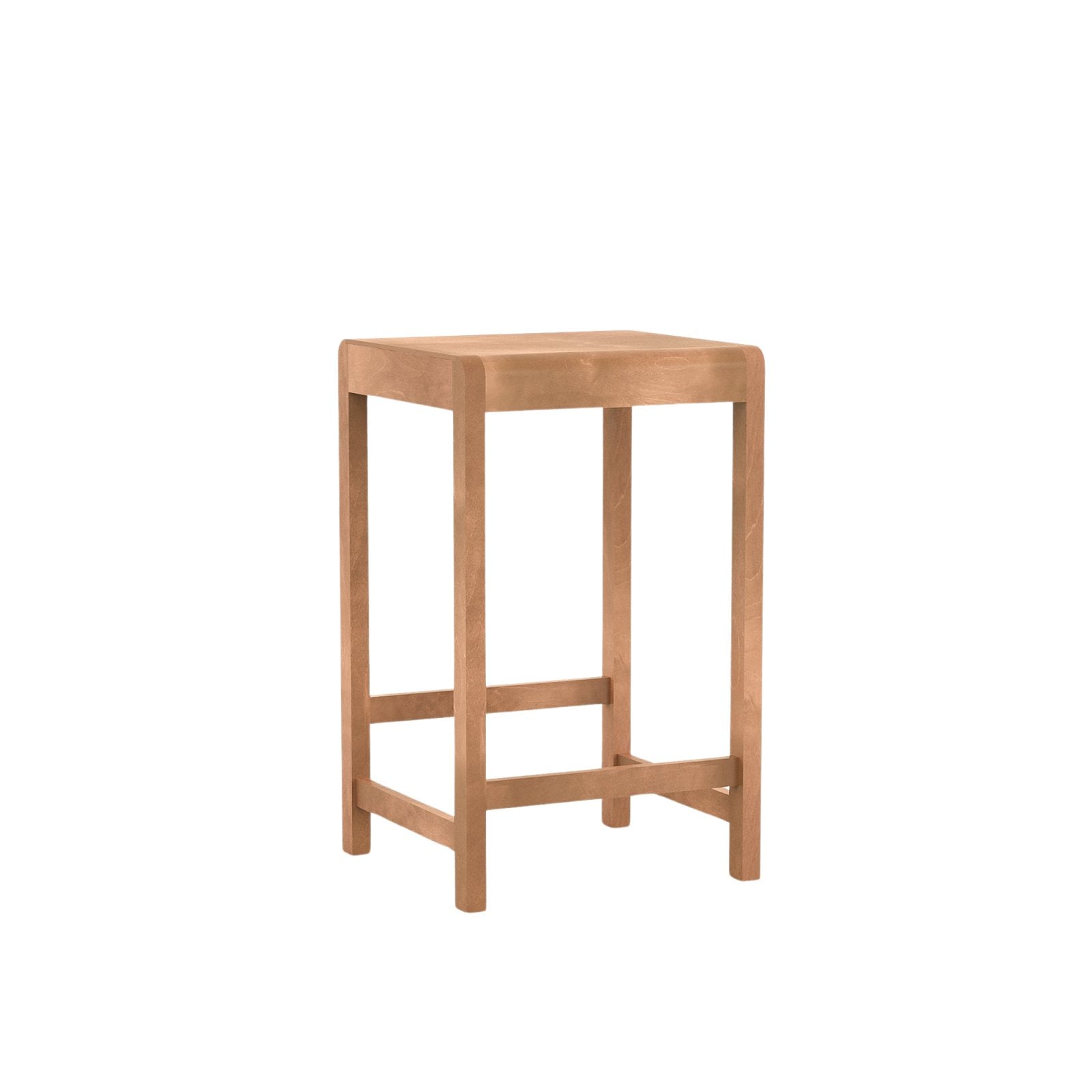 Stool 01 - Warm Brown Birch - H65 Stools by Frama