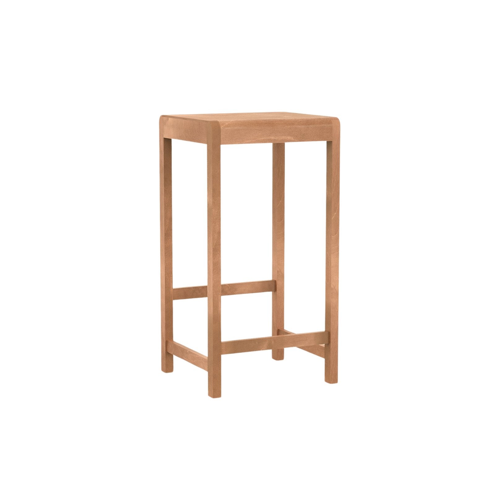 Stool 01 - Warm Brown Birch - H76 Stools by Frama