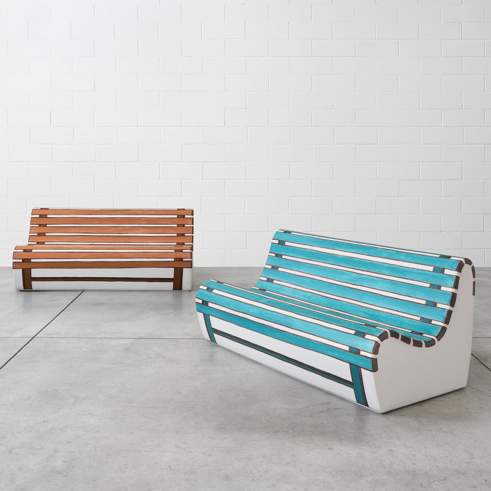 Summertime Bench Sofas & pouffes by Gufram