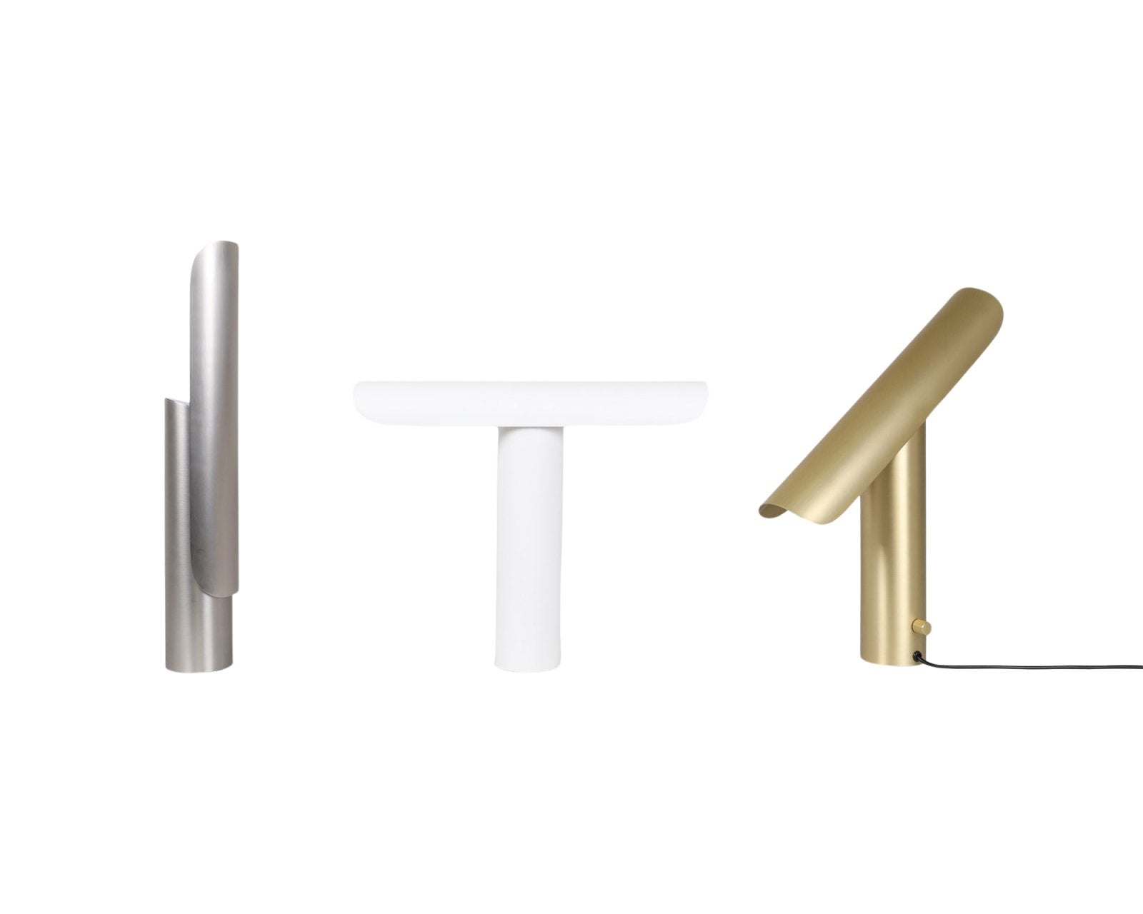 T - Lamp - Brass Table Lights by Frama