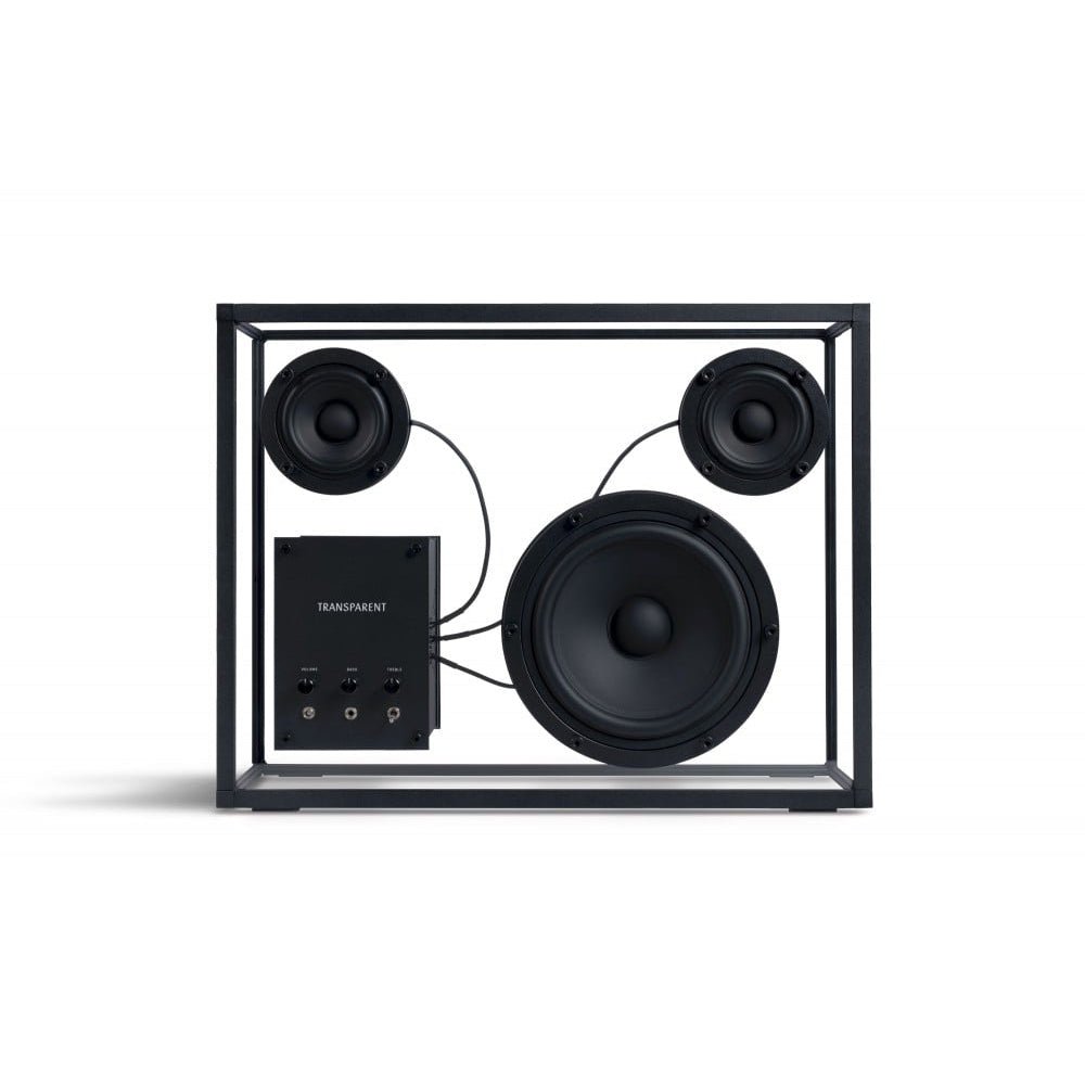 Transparent Speaker - Schwarz