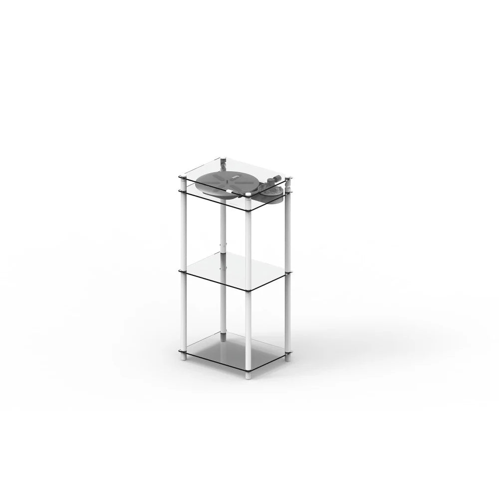 Transparent Turntable Stand - White Turntable by Transparent