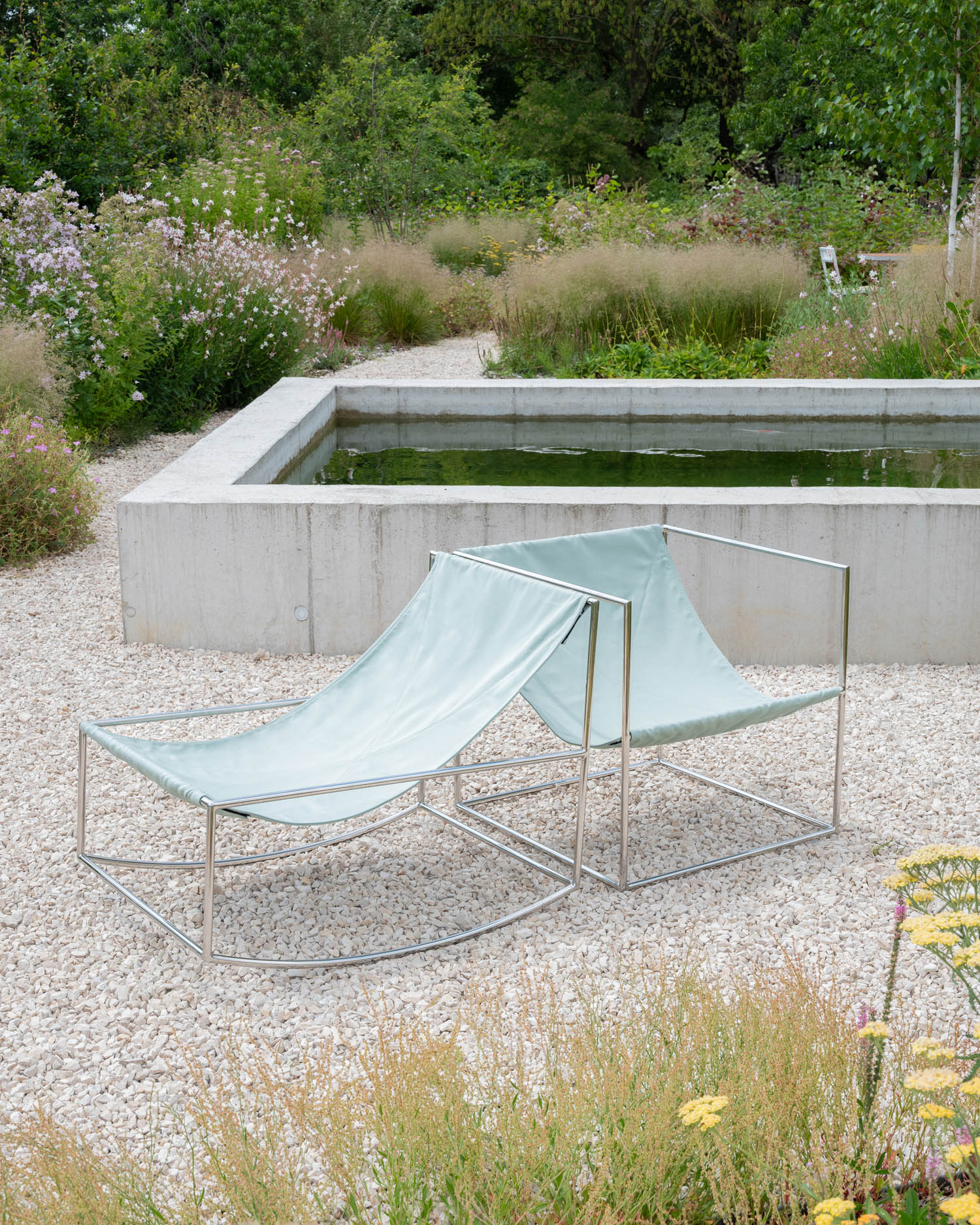 Rocking Chair Stainless Steel