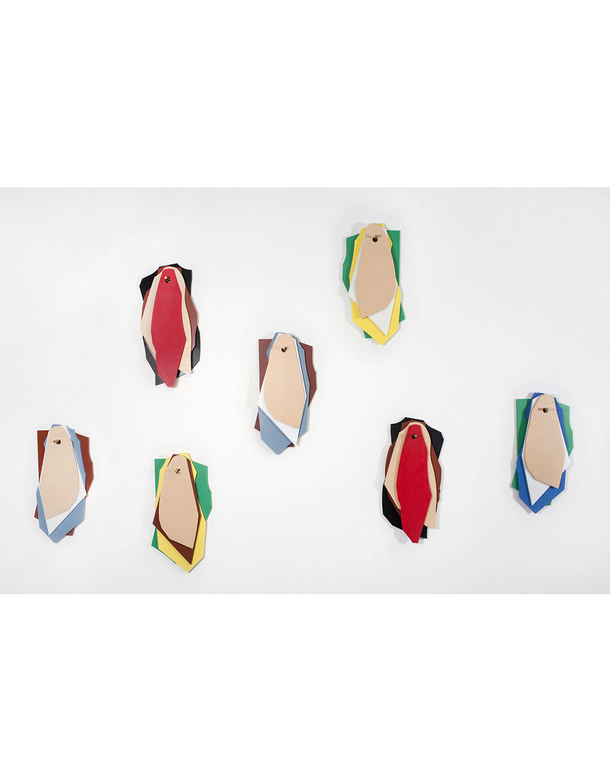 Schneidebretter Schwarz Braun Rosa Rot 