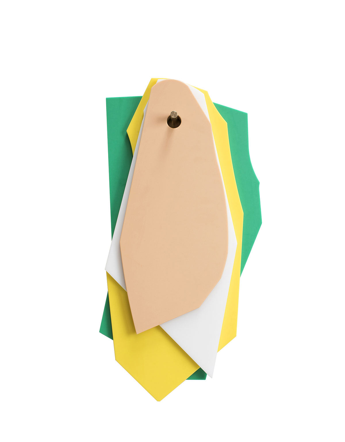 Cutting Boards Green Yellow White Pink