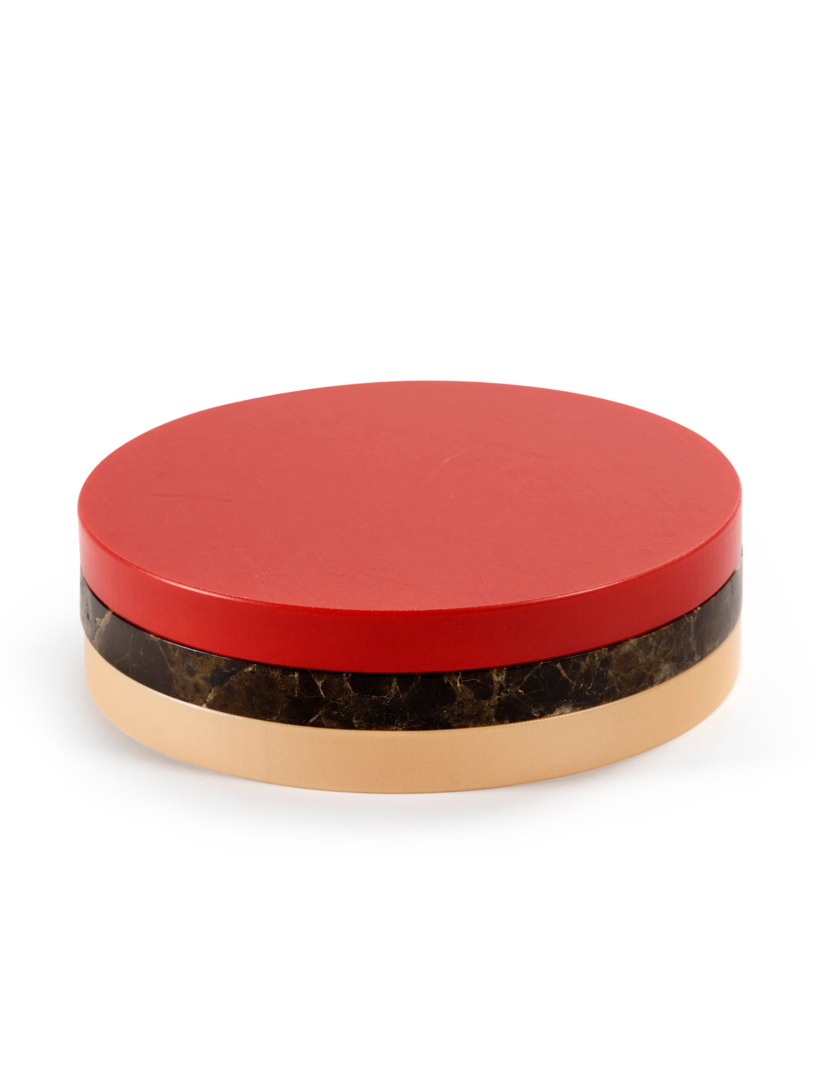 Three Circles Rot Braun Rosa 