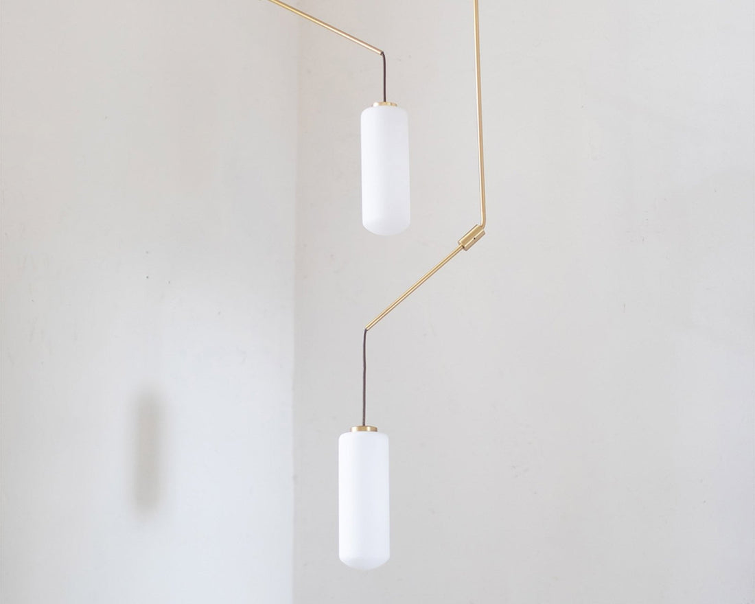 Ventus Pendant - Brass - Form 1 - Pendant Lights - Frama